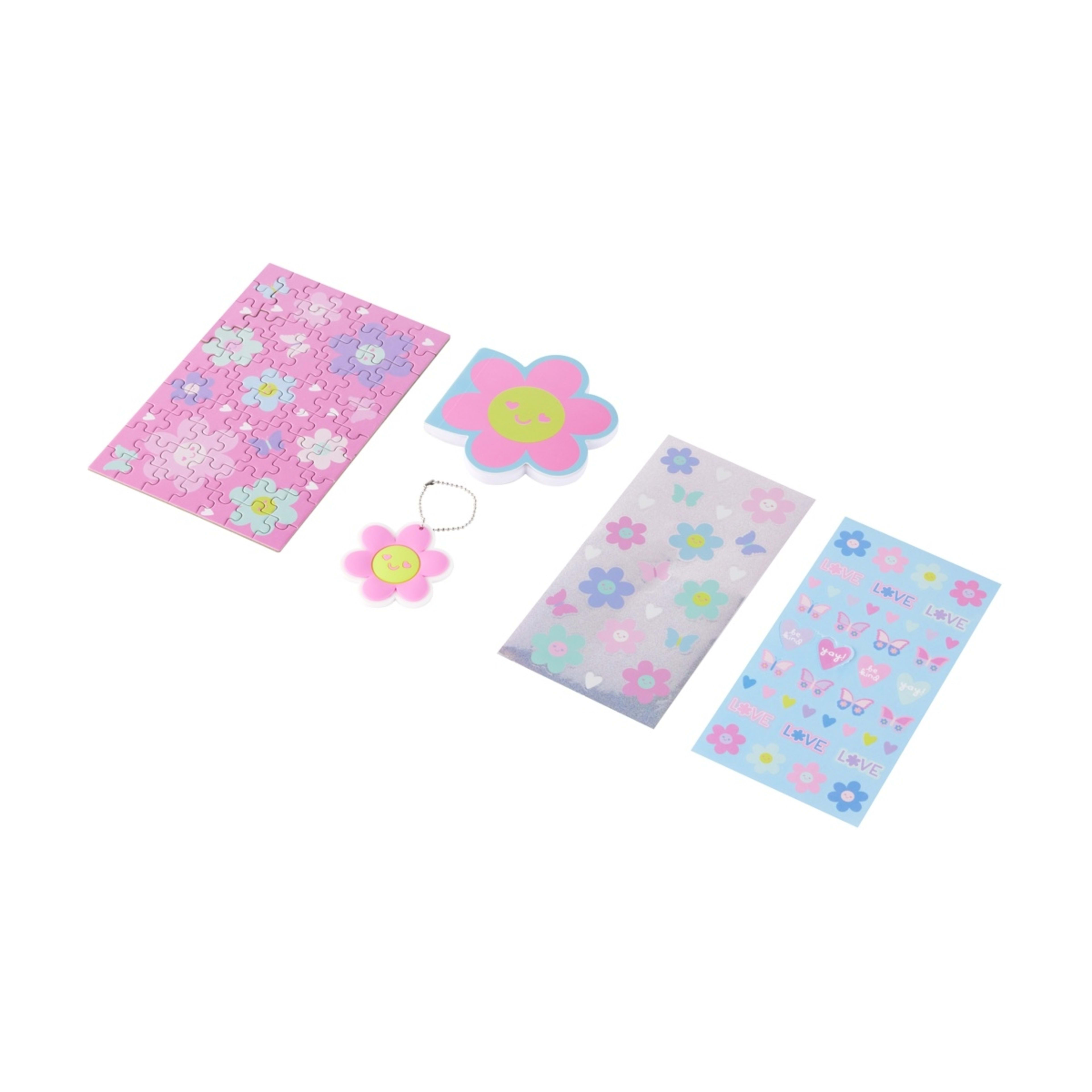 31 Piece Mega Stationery Set Flower Kmart