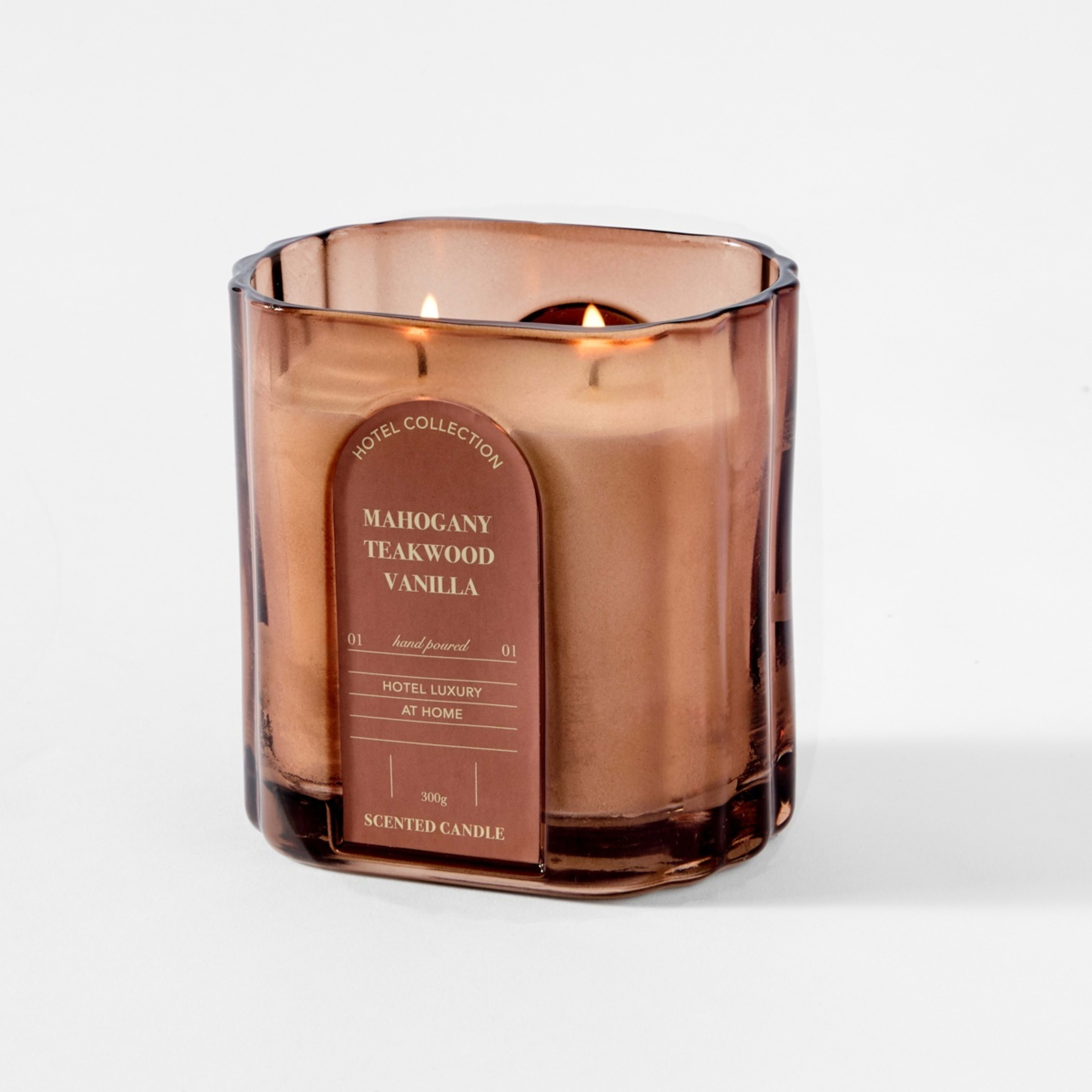 7 Mahogany Hotel Glass Candle, 7 of 7