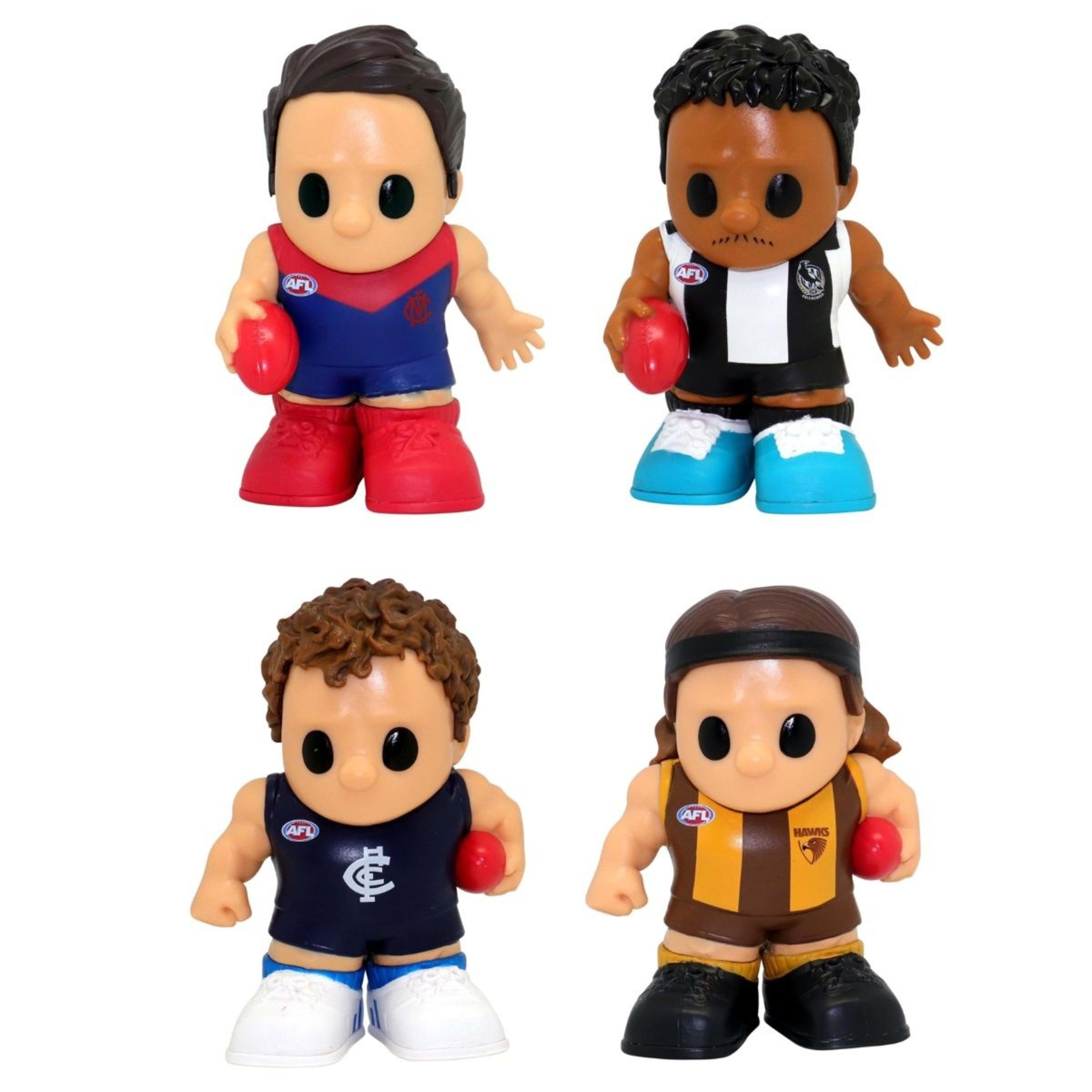 2 10cm AFL Ooshies Figure Collectible - Assorted, 2 of 2