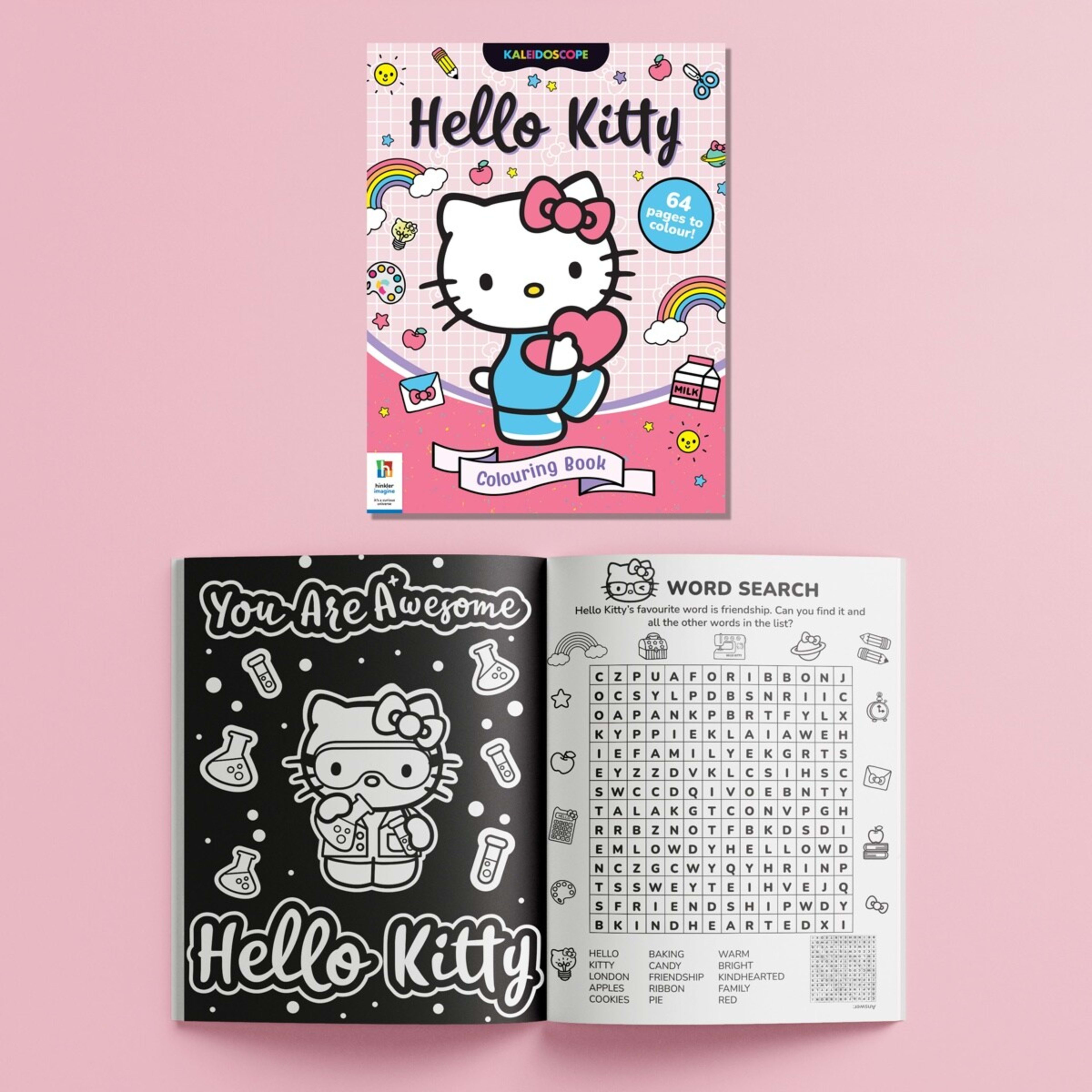 3 Kaleidoscope Hello Kitty Colouring and Activity Kit - Book, 3 of 6