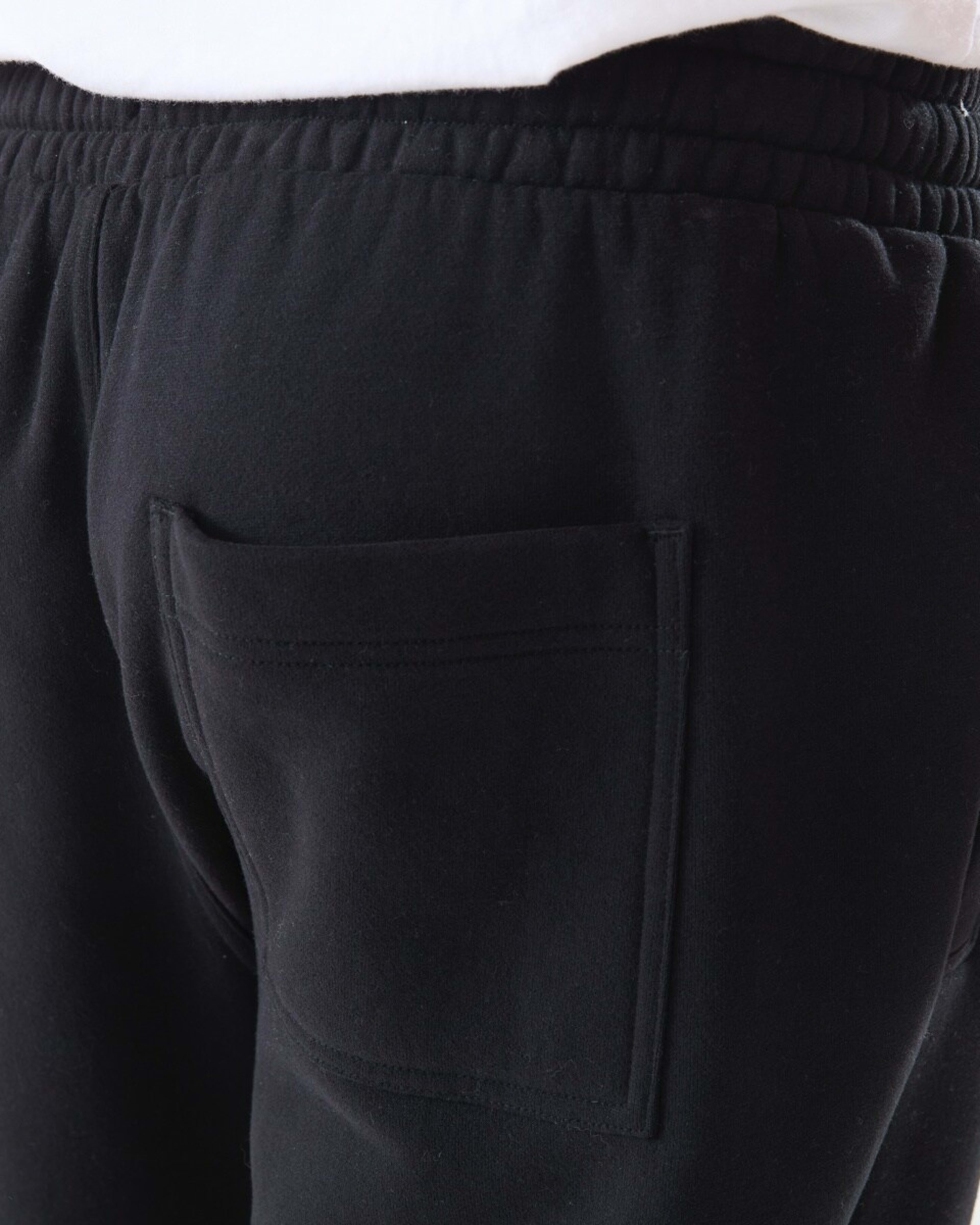 6 Straight Leg Trackpants Black, 6 of 6