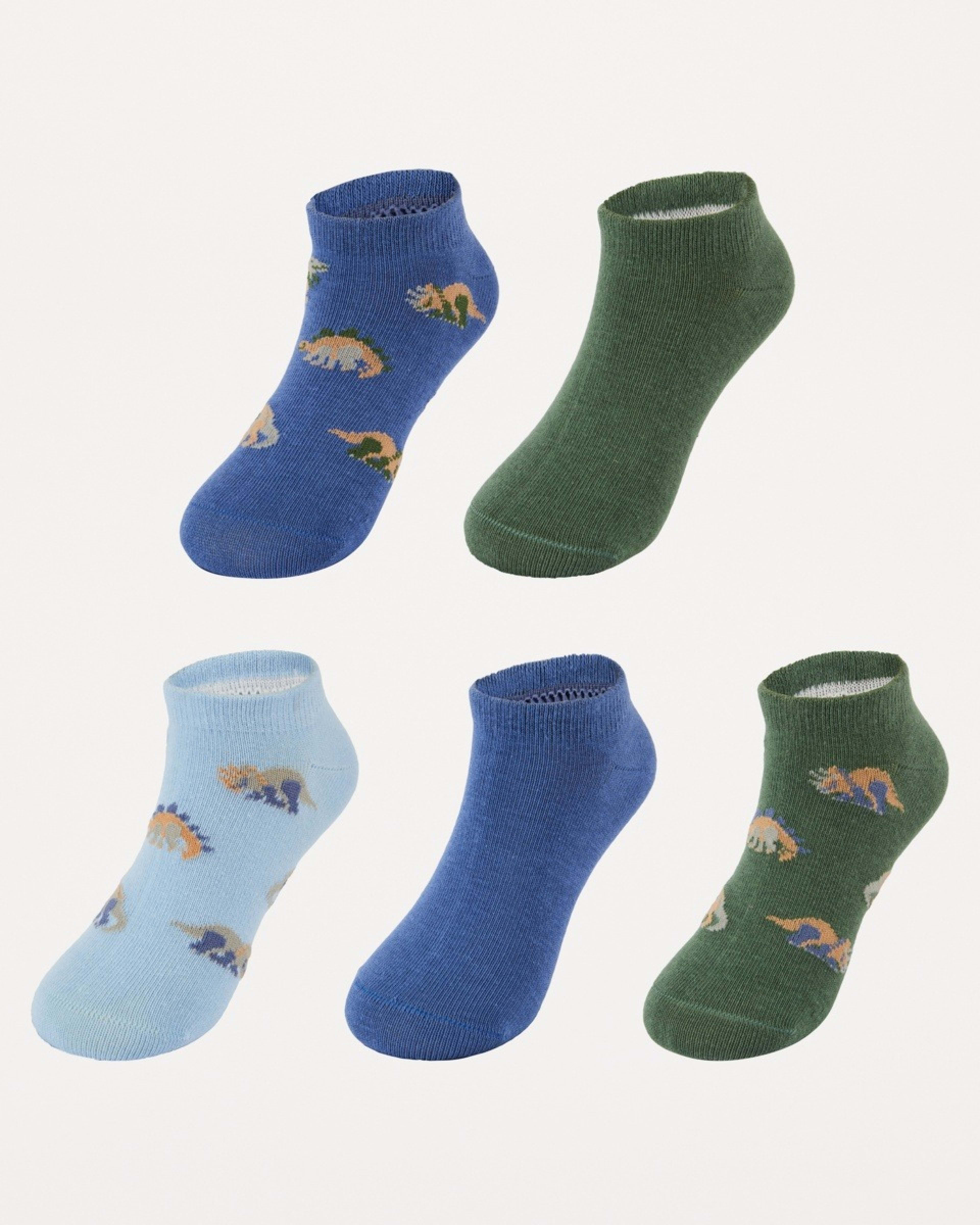 1 5 Pack Low Cut Socks DINOS, 1 of 3