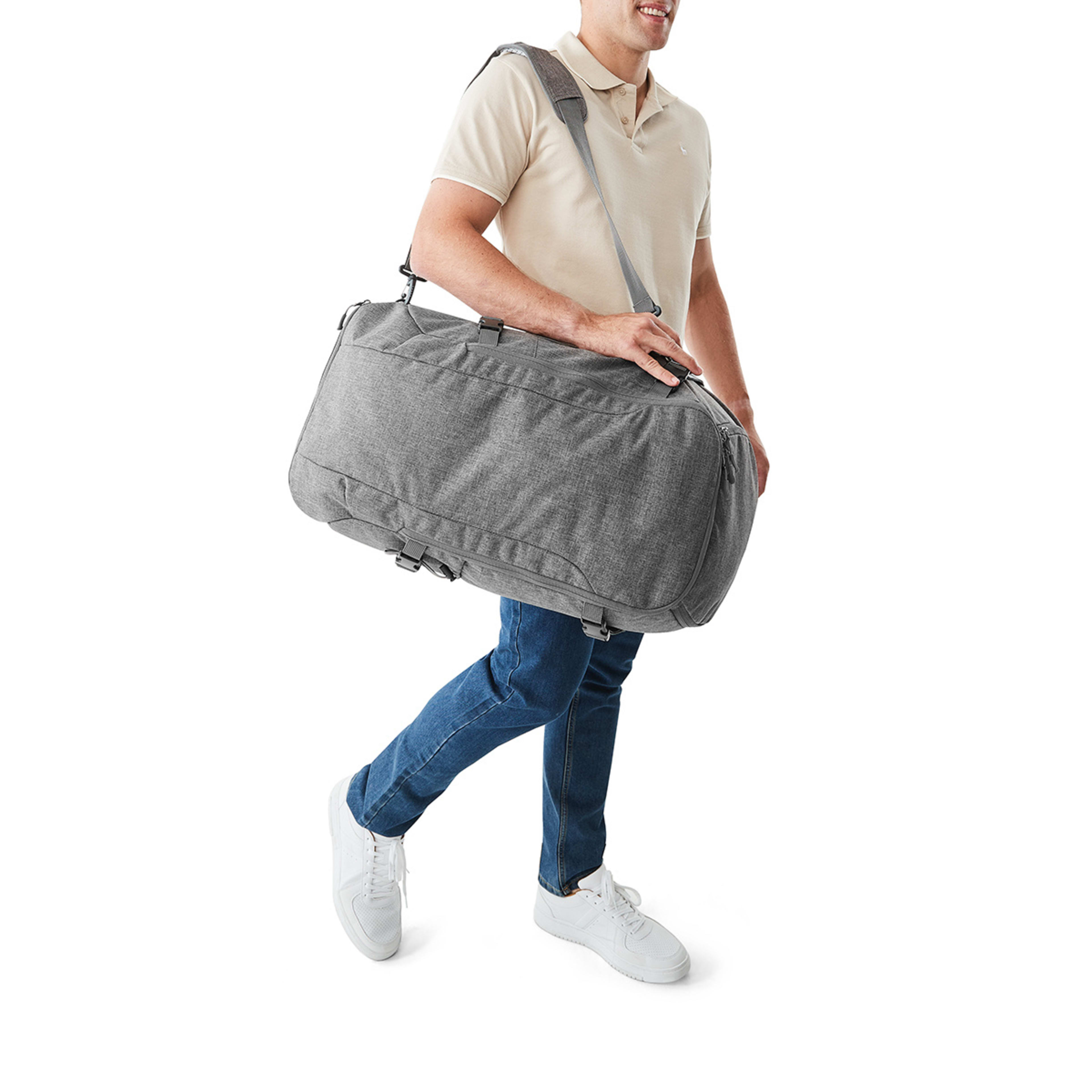9 45L Multifunctional Backpack - Grey, 9 of 10