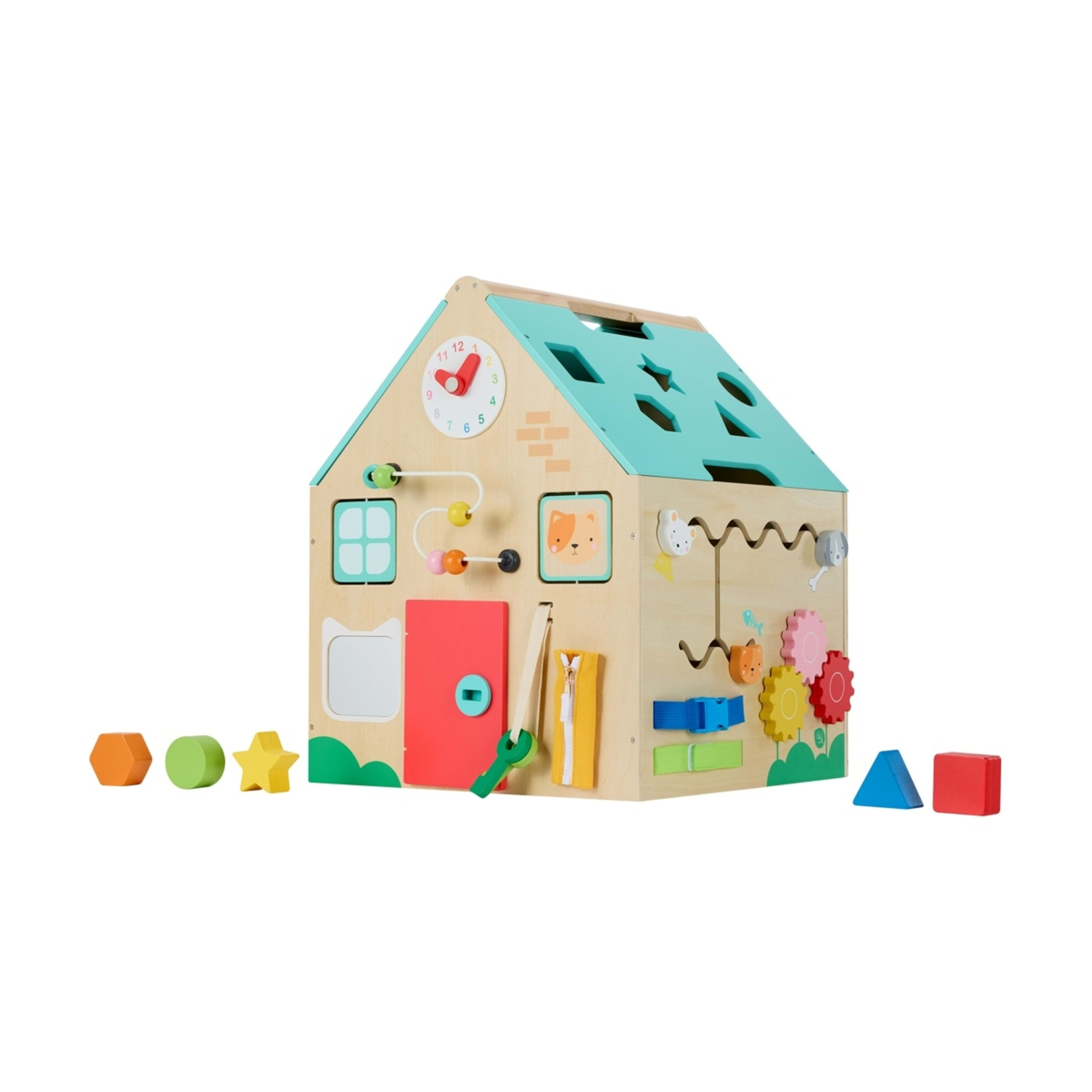 2 Wooden Busy Board Mega House, 2 of 6