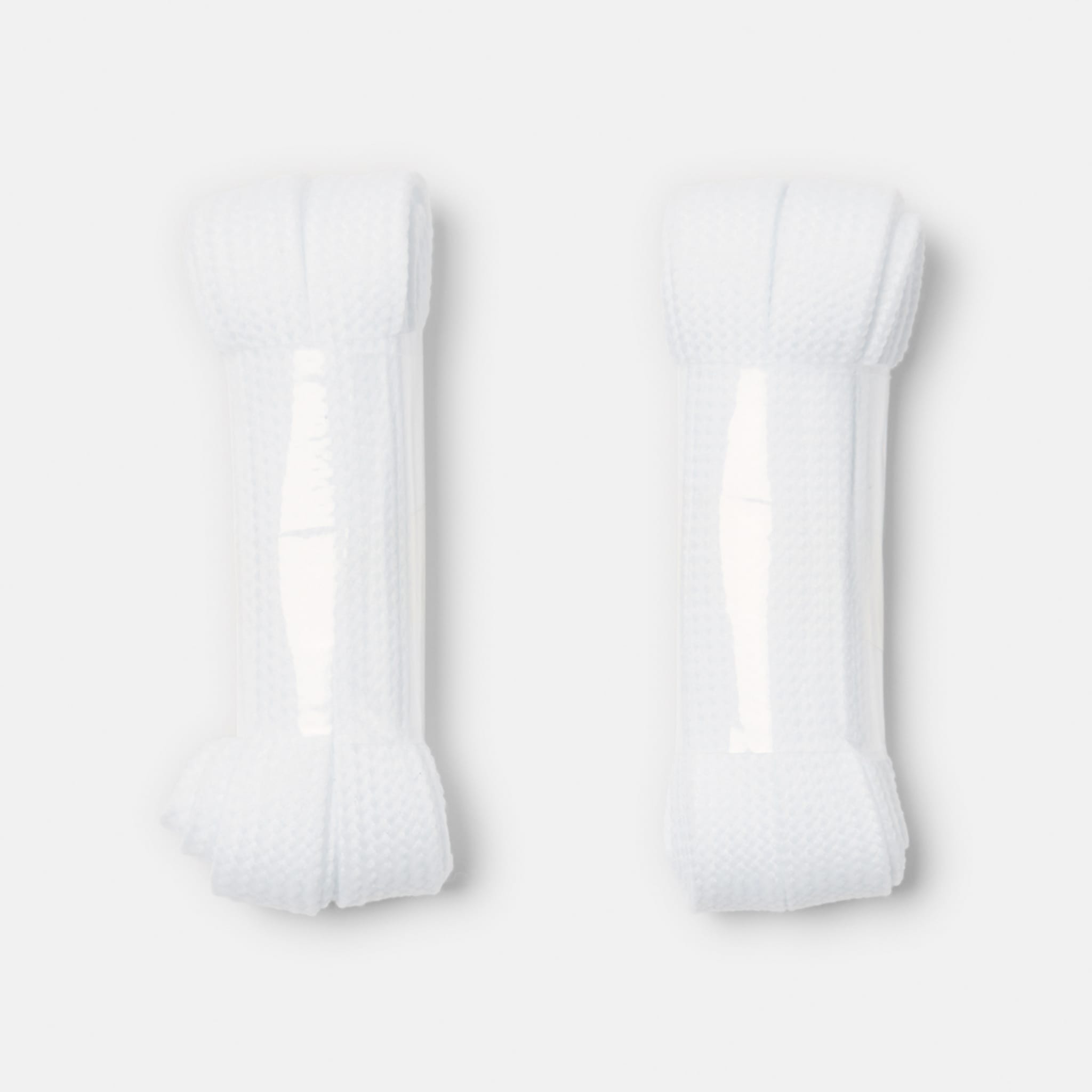 2 Pack Flat Laces White Kmart