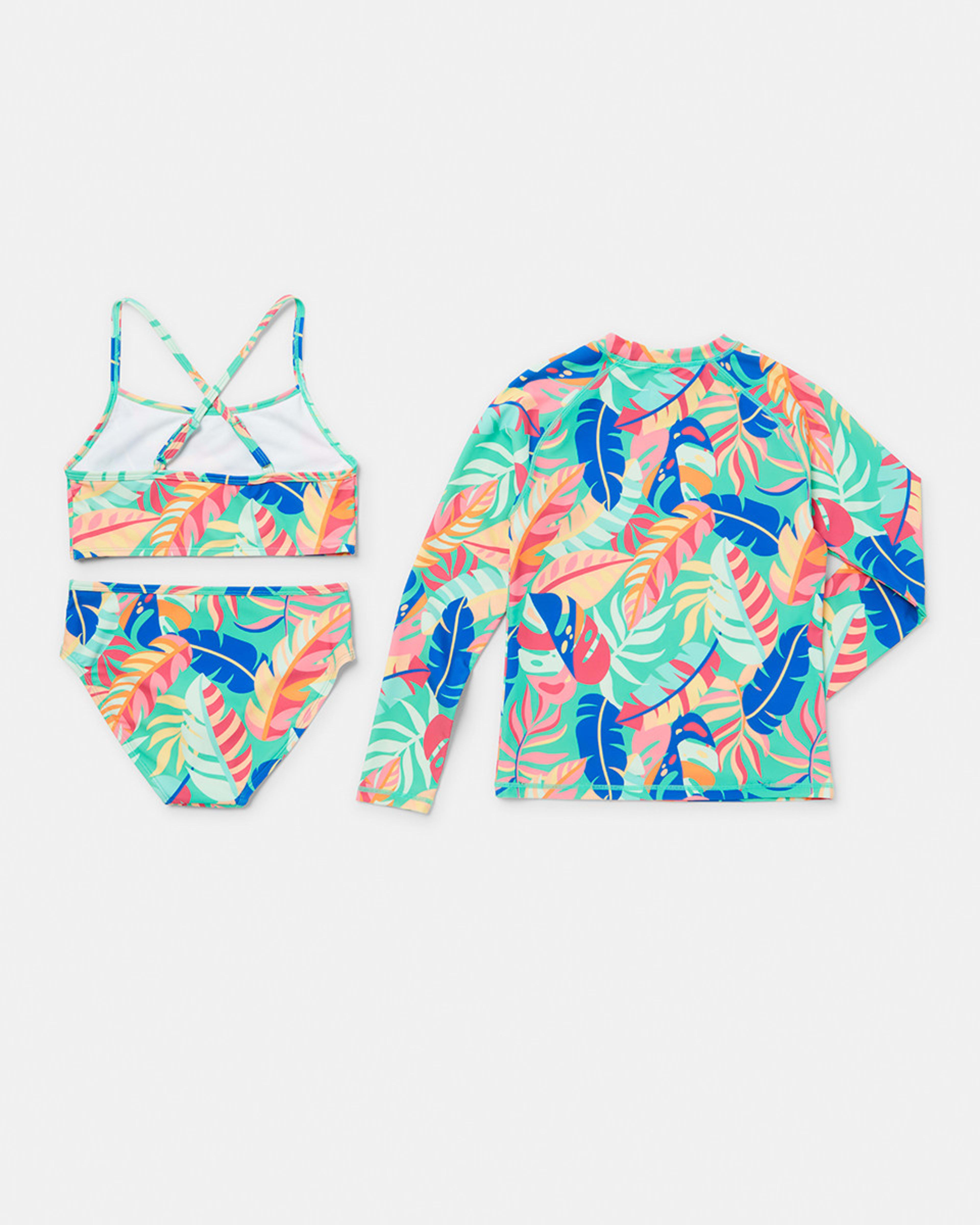 3 Piece Rashie Swim Set Kmart