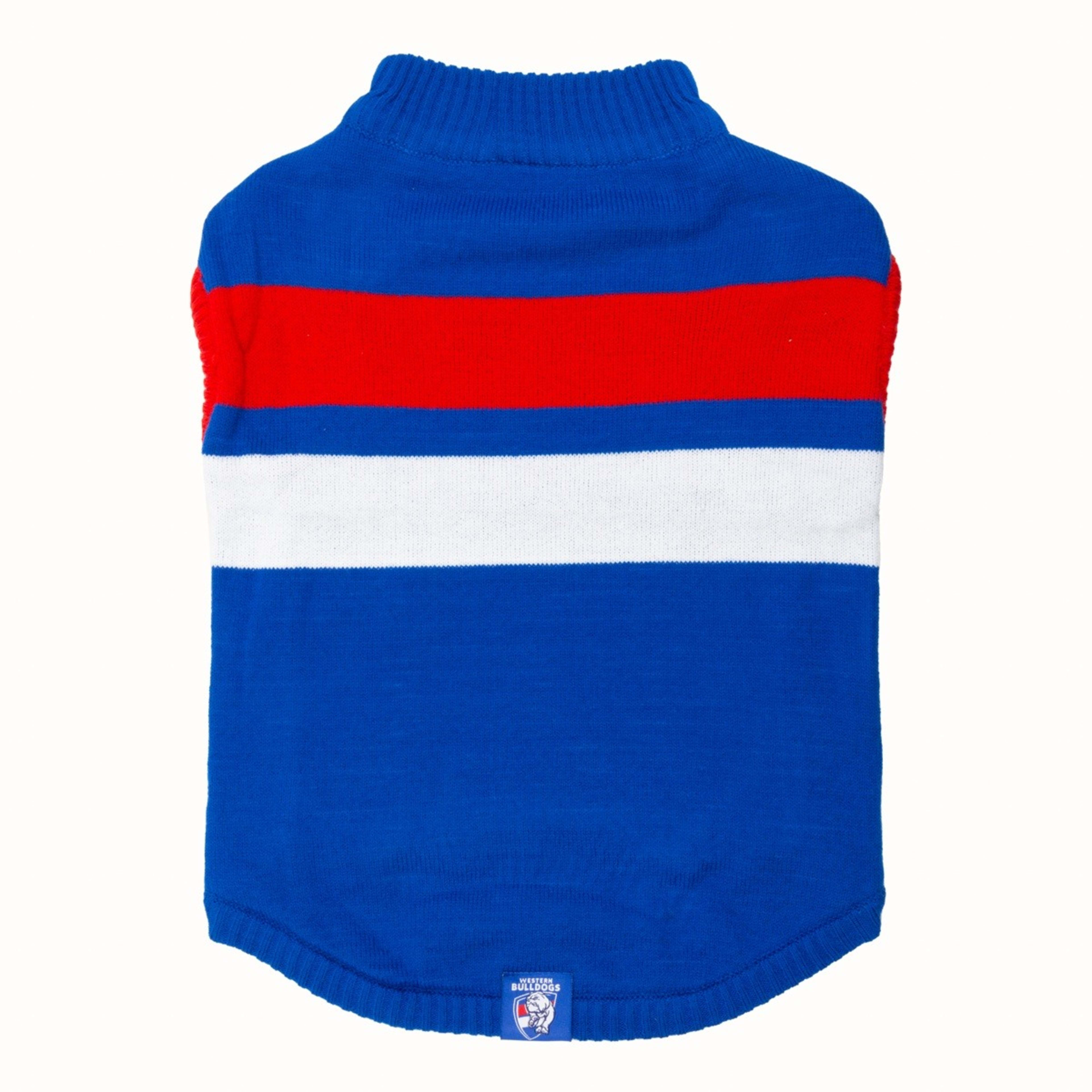 1 AFL Western Bulldogs Pet Jumper - Medium
