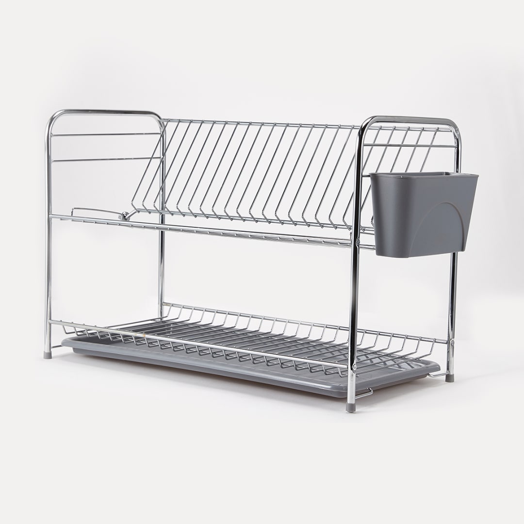 2 Tier Chrome Dish Rack Kmart
