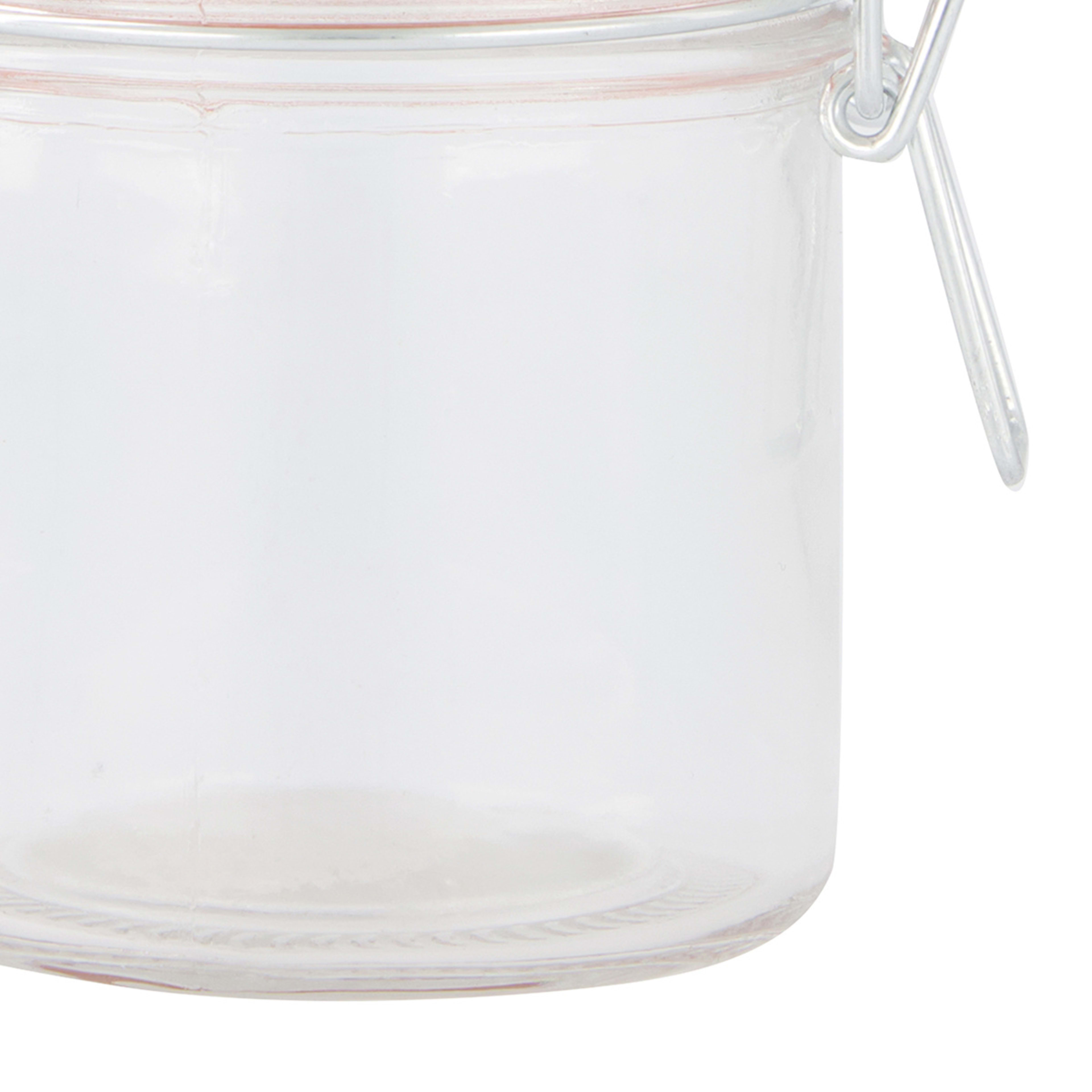 260ml Clip Lid Glass Jar Kmart