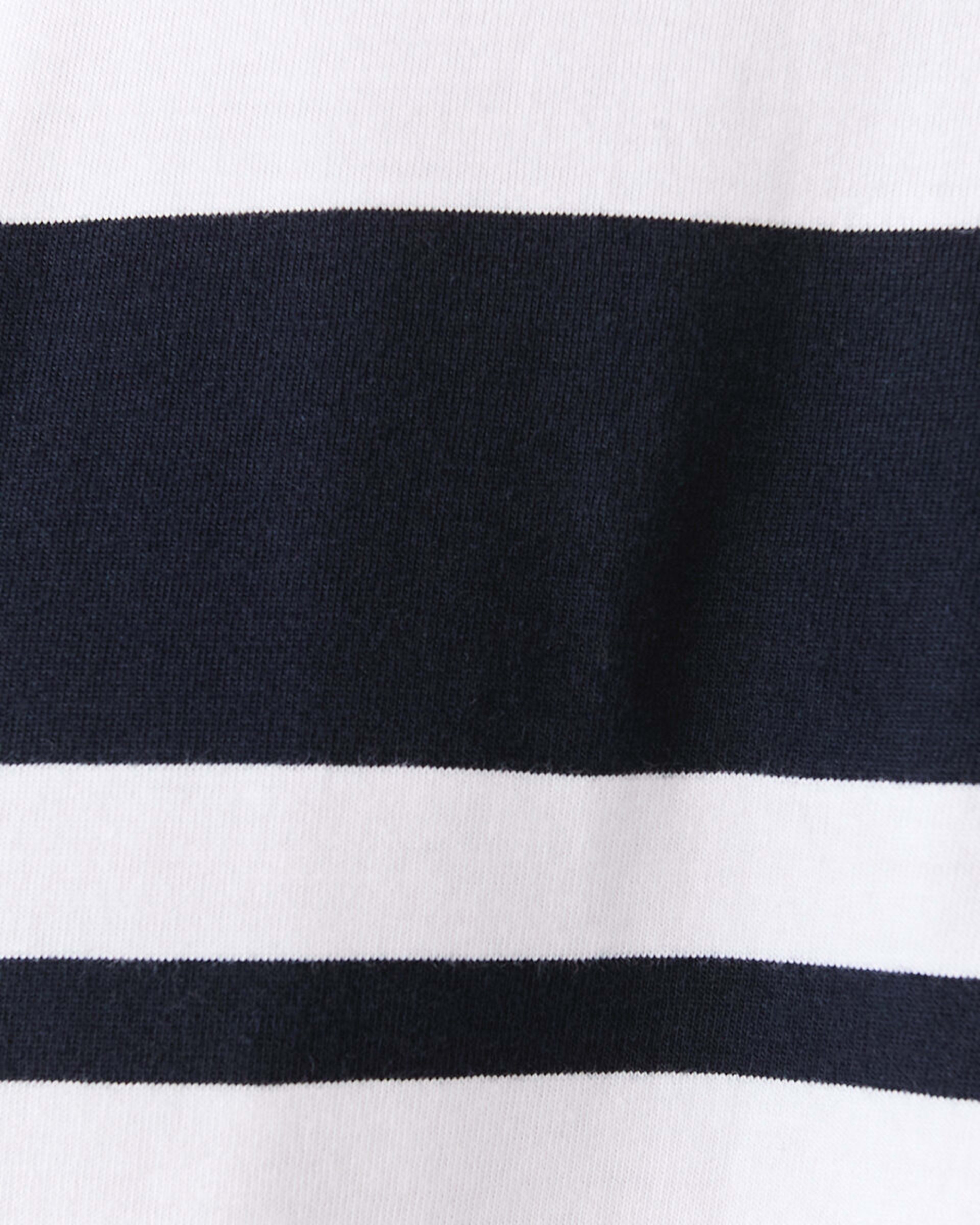 6 Oversized Striped T-Shirt Nvy Strp, 6 of 6