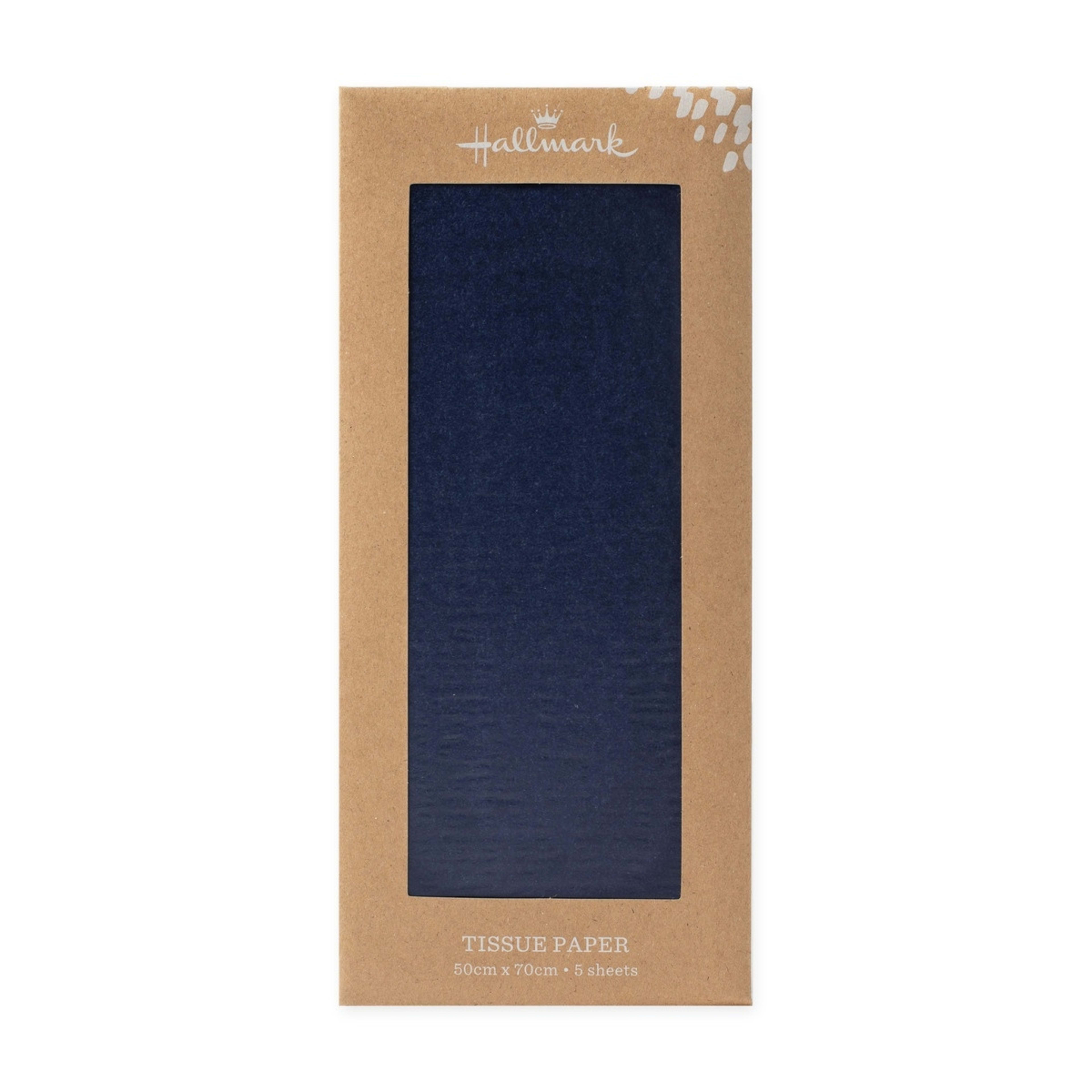 1 Hallmark 5 Pack Multi-Occasion Tissue Paper Sheet - Blue