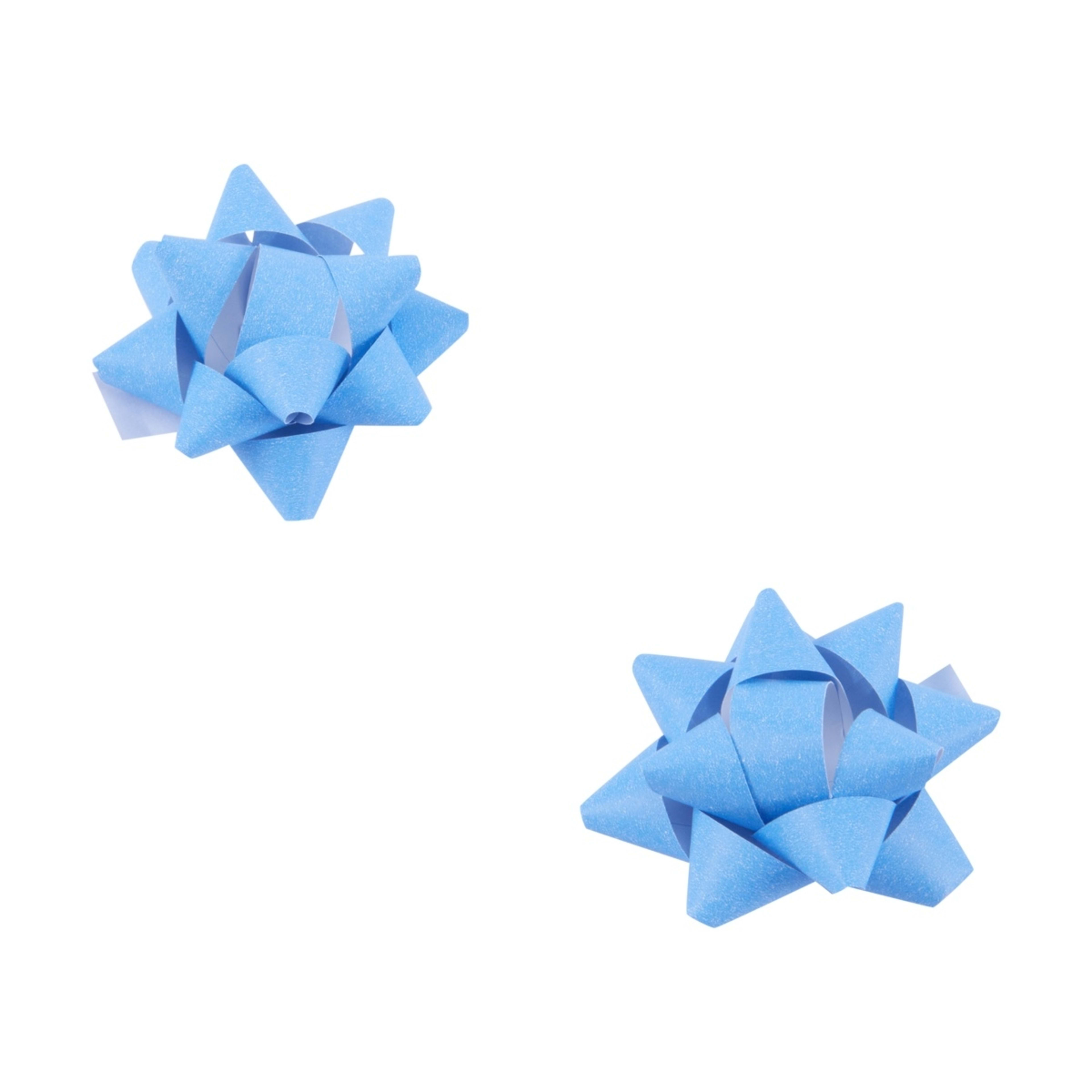 8 10 Piece Mini Paper Bows - Brights, 8 of 8