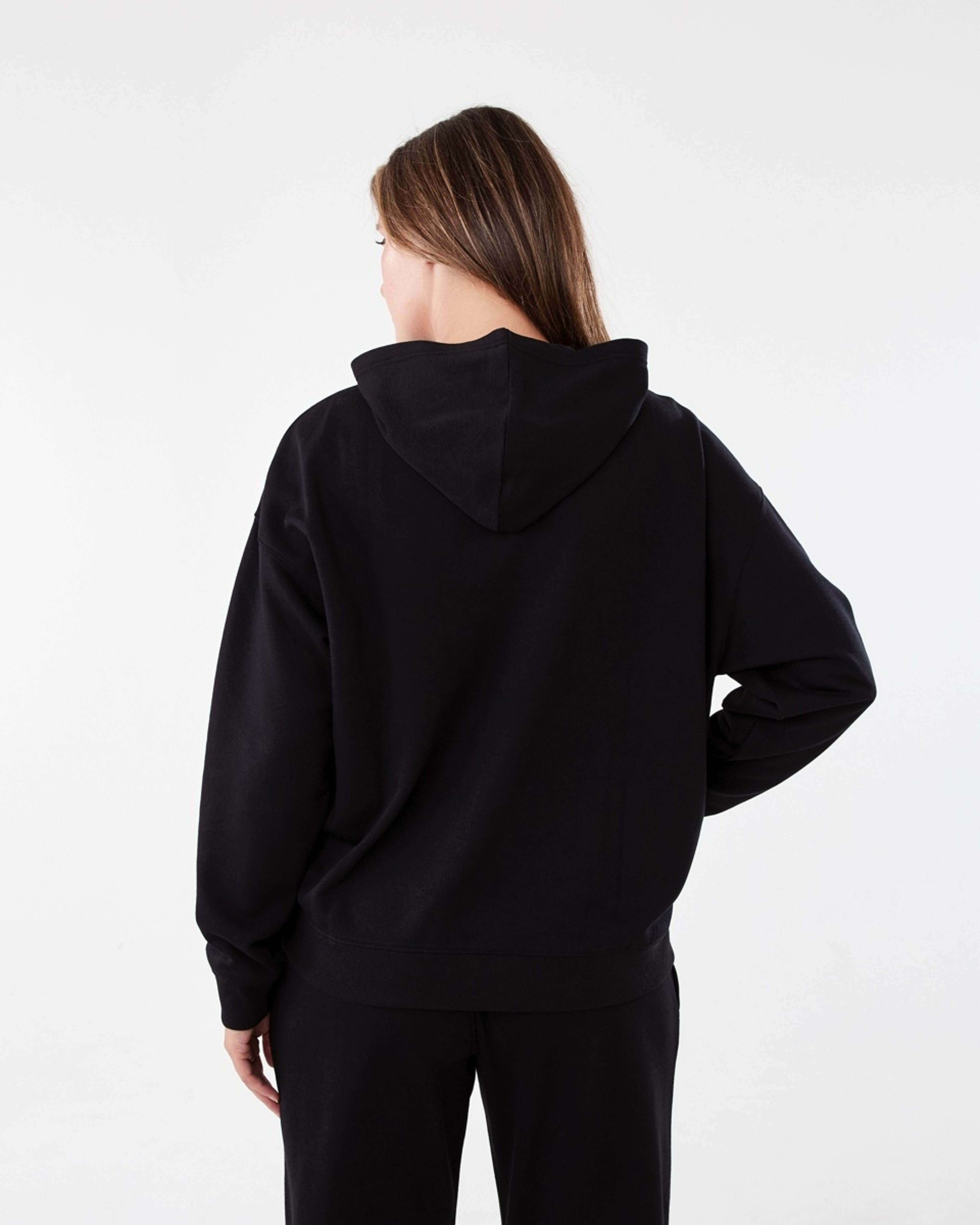 3 Active Womens Core Pop Over Hoodie BLACK, 3 of 6