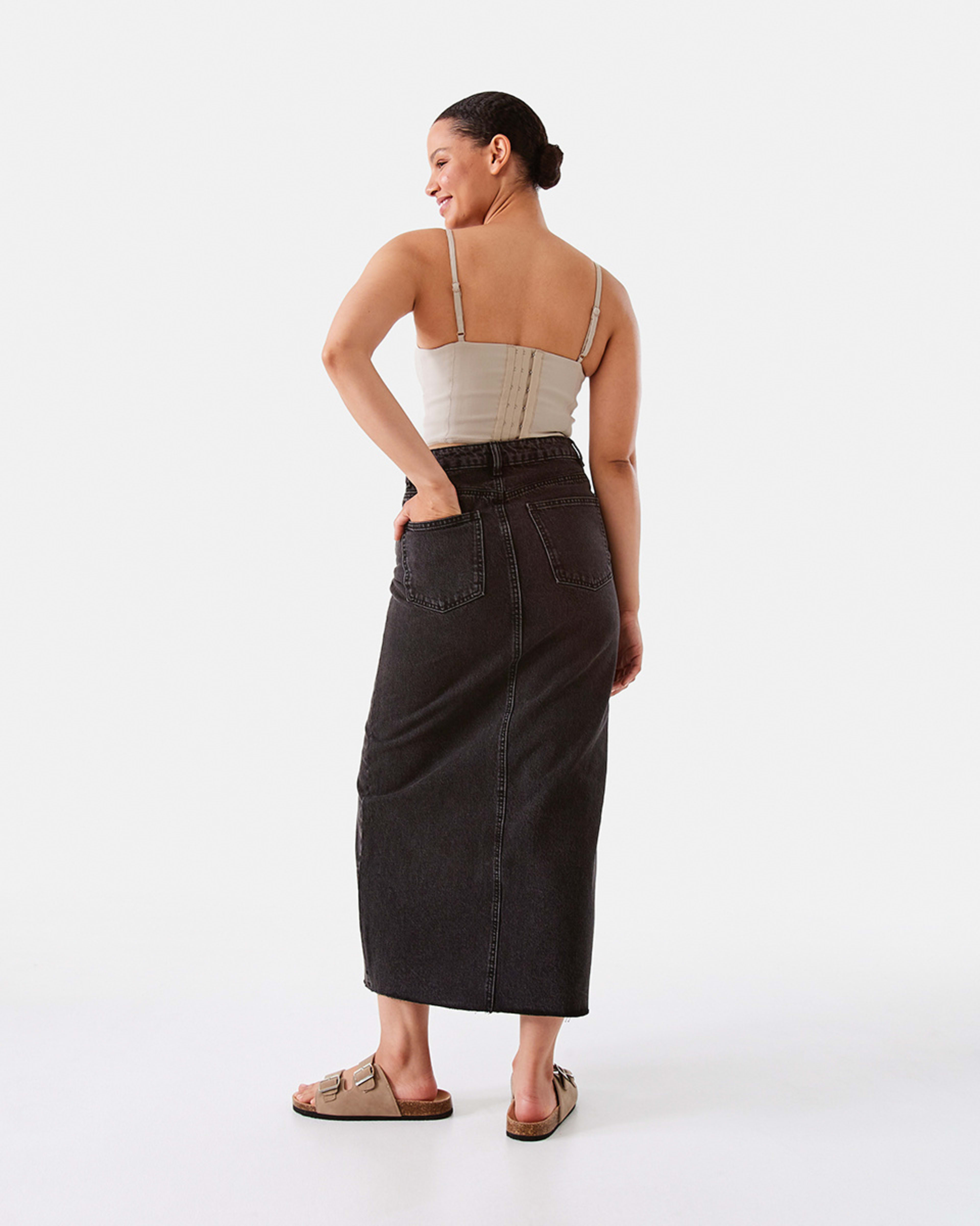 Denim Maxi Skirt Kmart