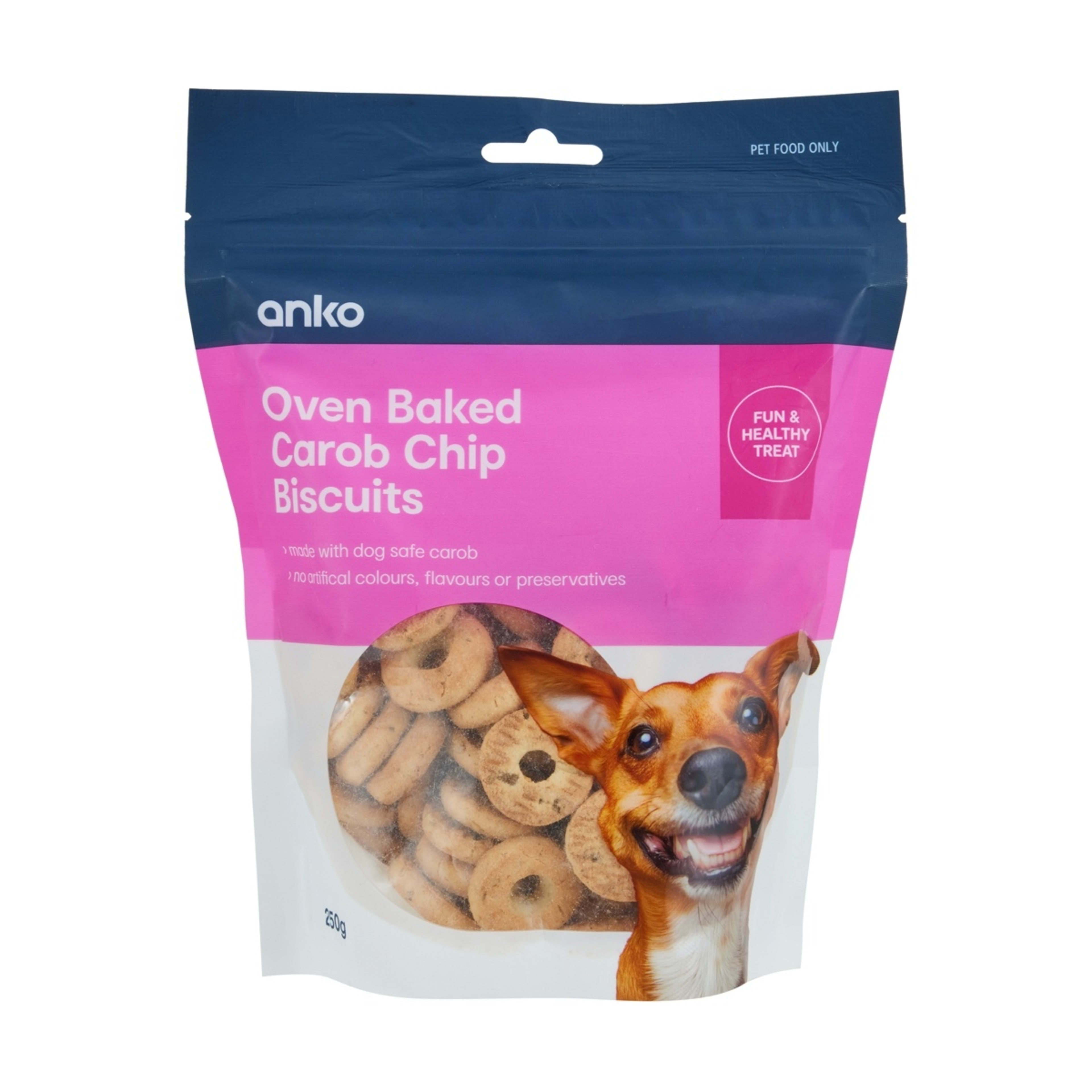 1 Pet Treat Carob Chip Biscuits