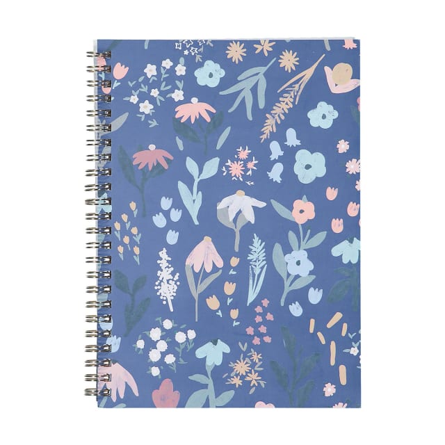 A5 Spiral Notebook Ditsy Kmart