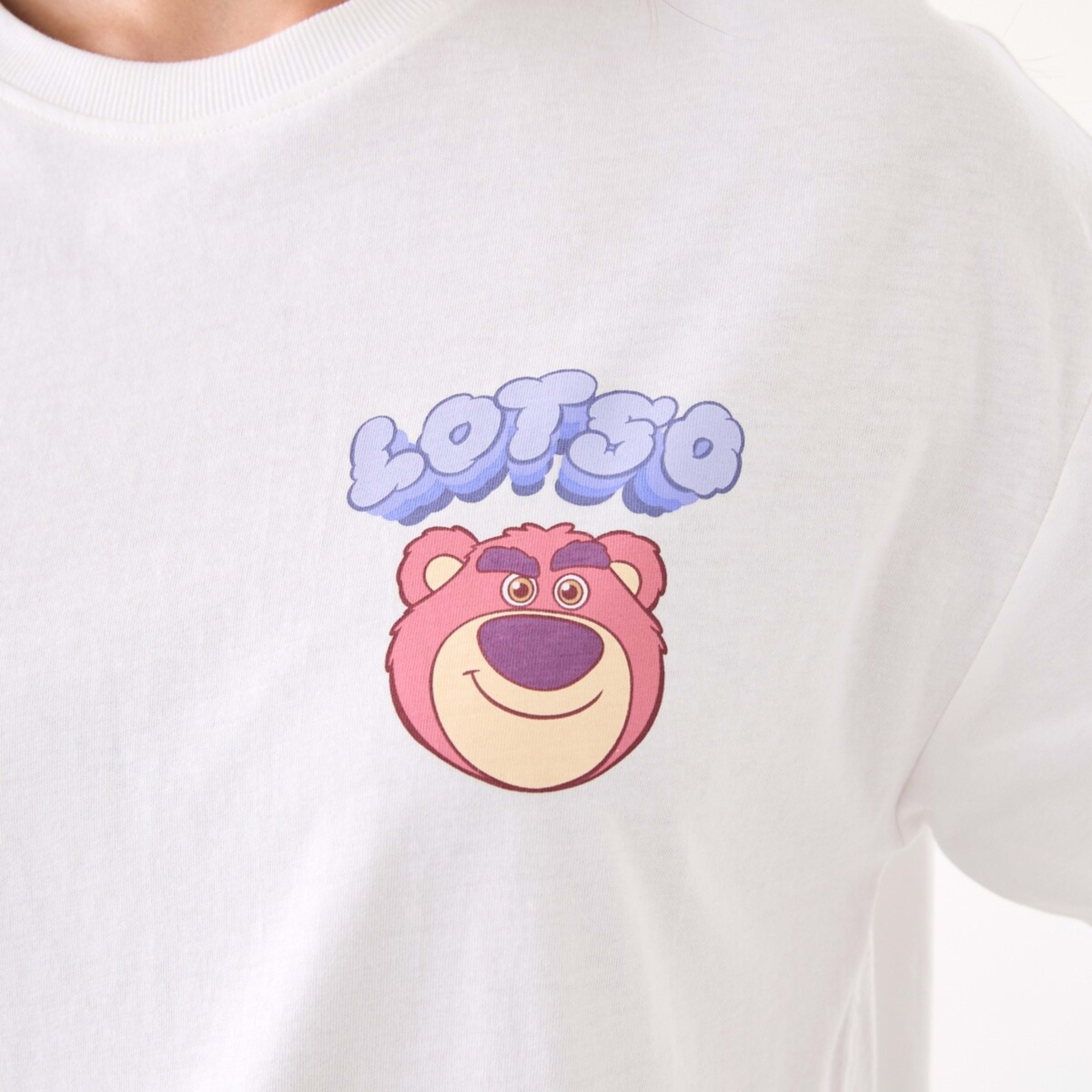 6 Short Sleeve Toy Story License T-shirt Lotso Bear, 6 of 6