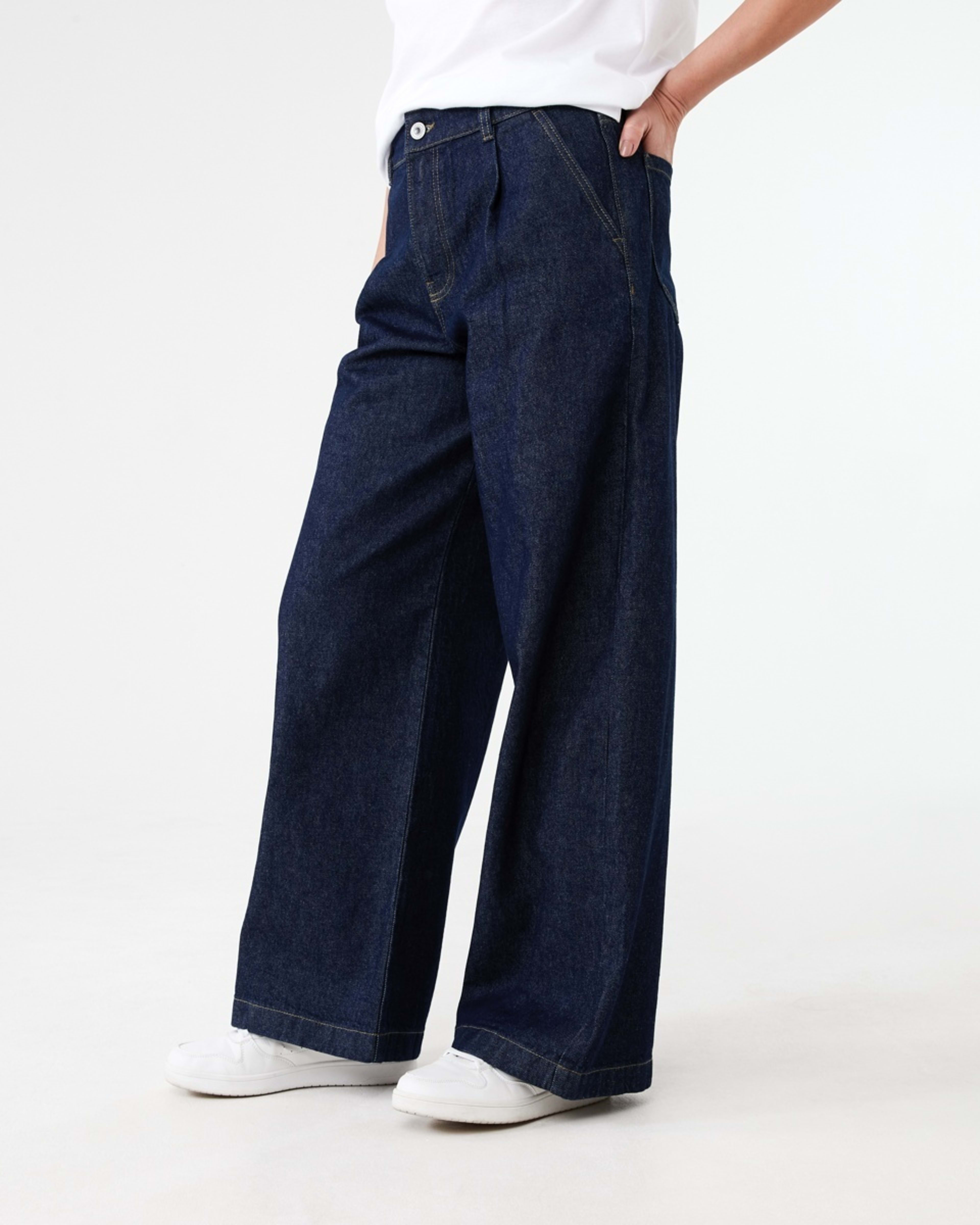 2 Pleat Front Jeans INDIGO, 2 of 6