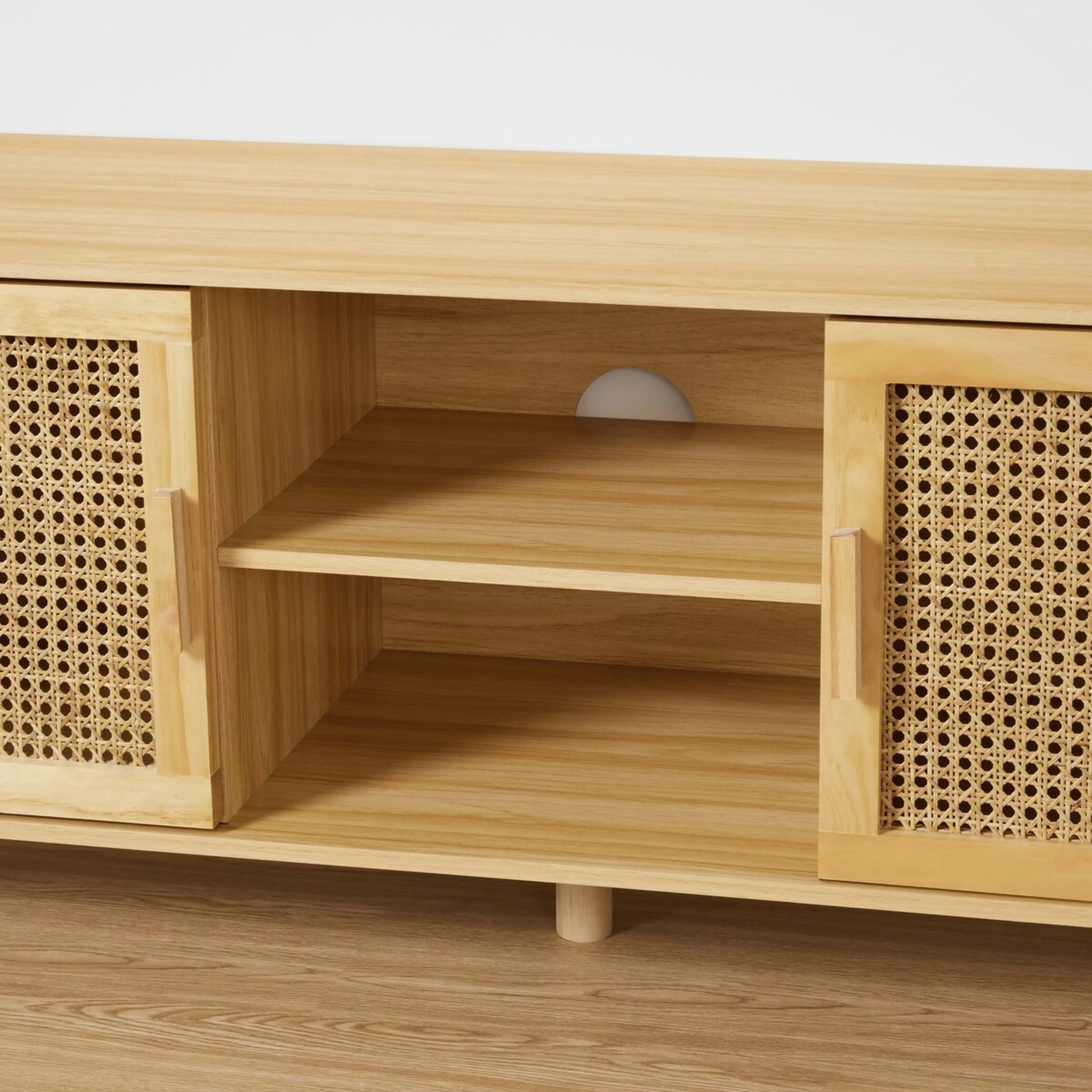 8 Rattan Entertainment Unit, 8 of 10