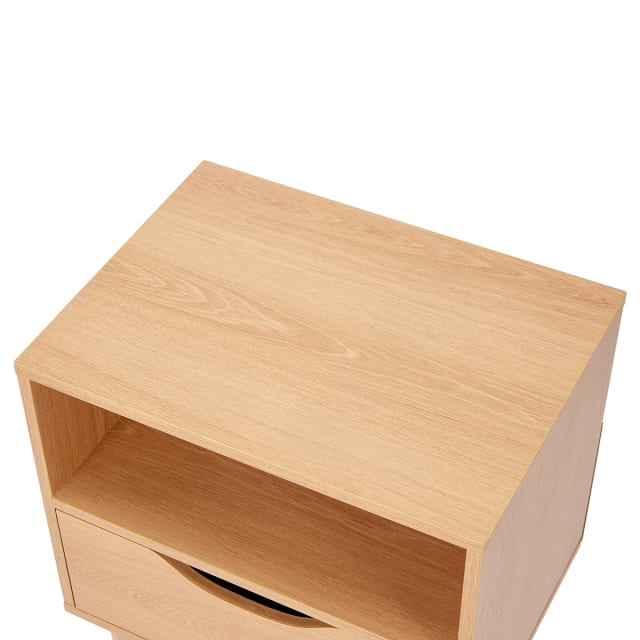 Oak Look Bedside Table Kmart