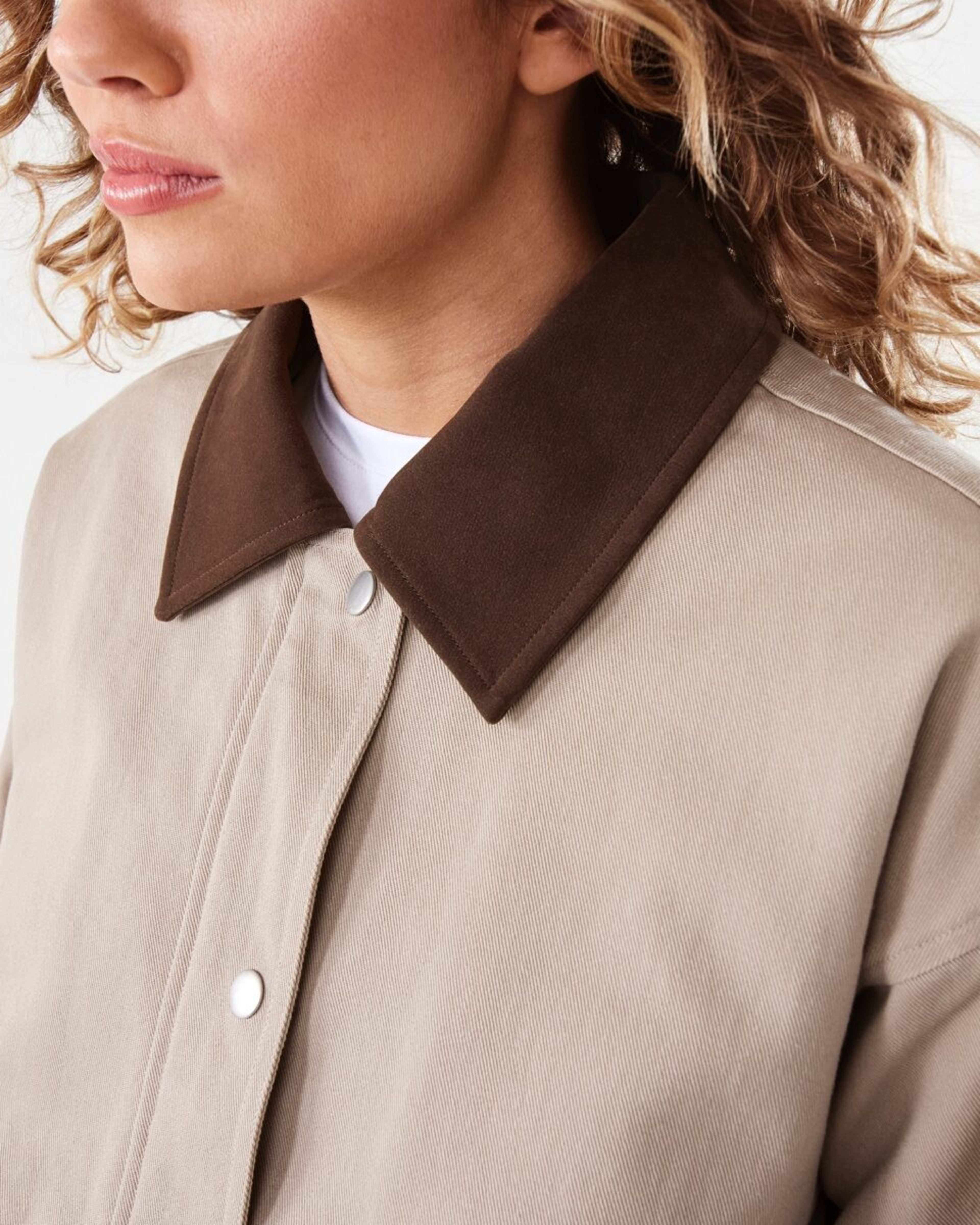 7 Utility Collar Jacket Grey Taupe, 7 of 10
