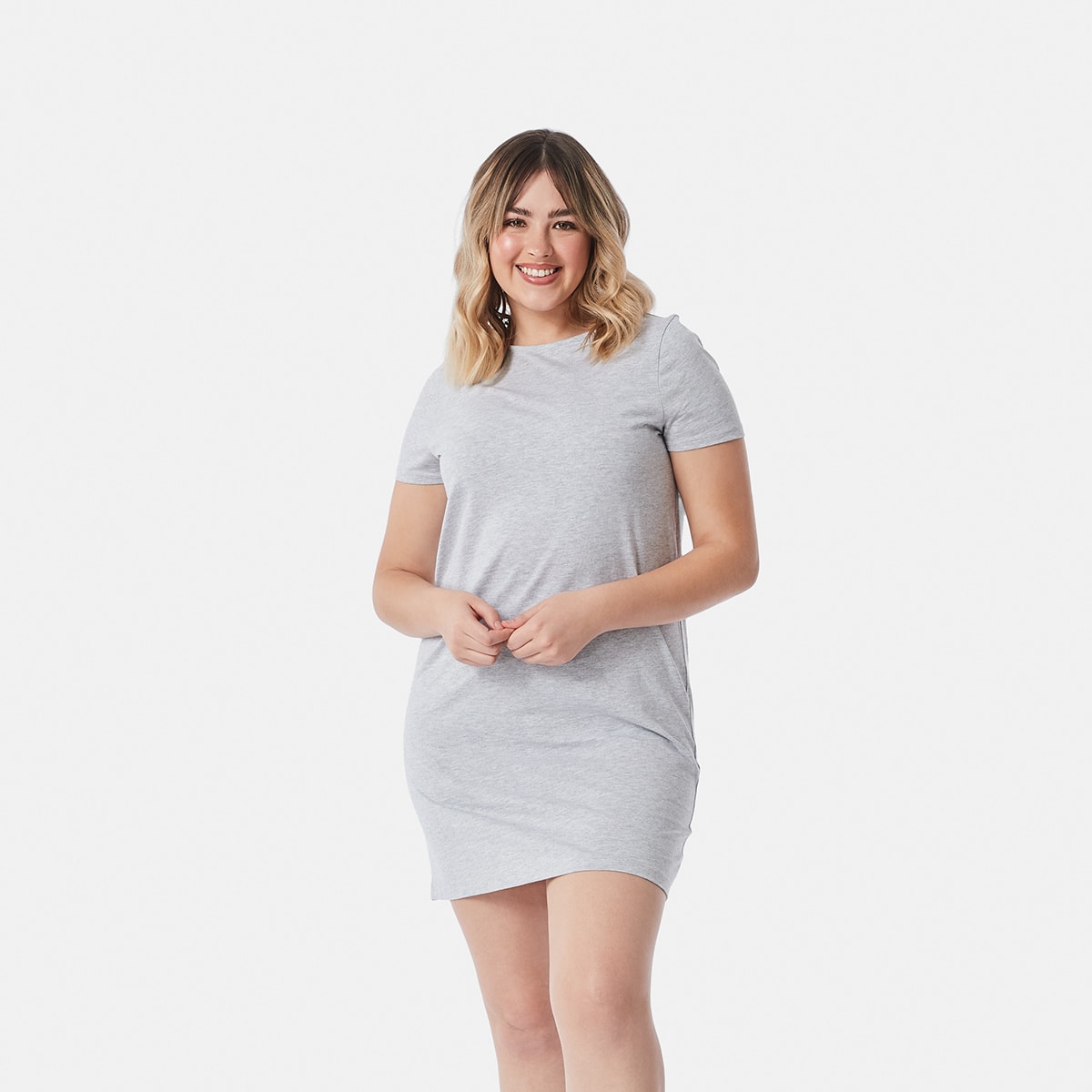 Short Sleeve Relaxed T-shirt Dress - Kmart