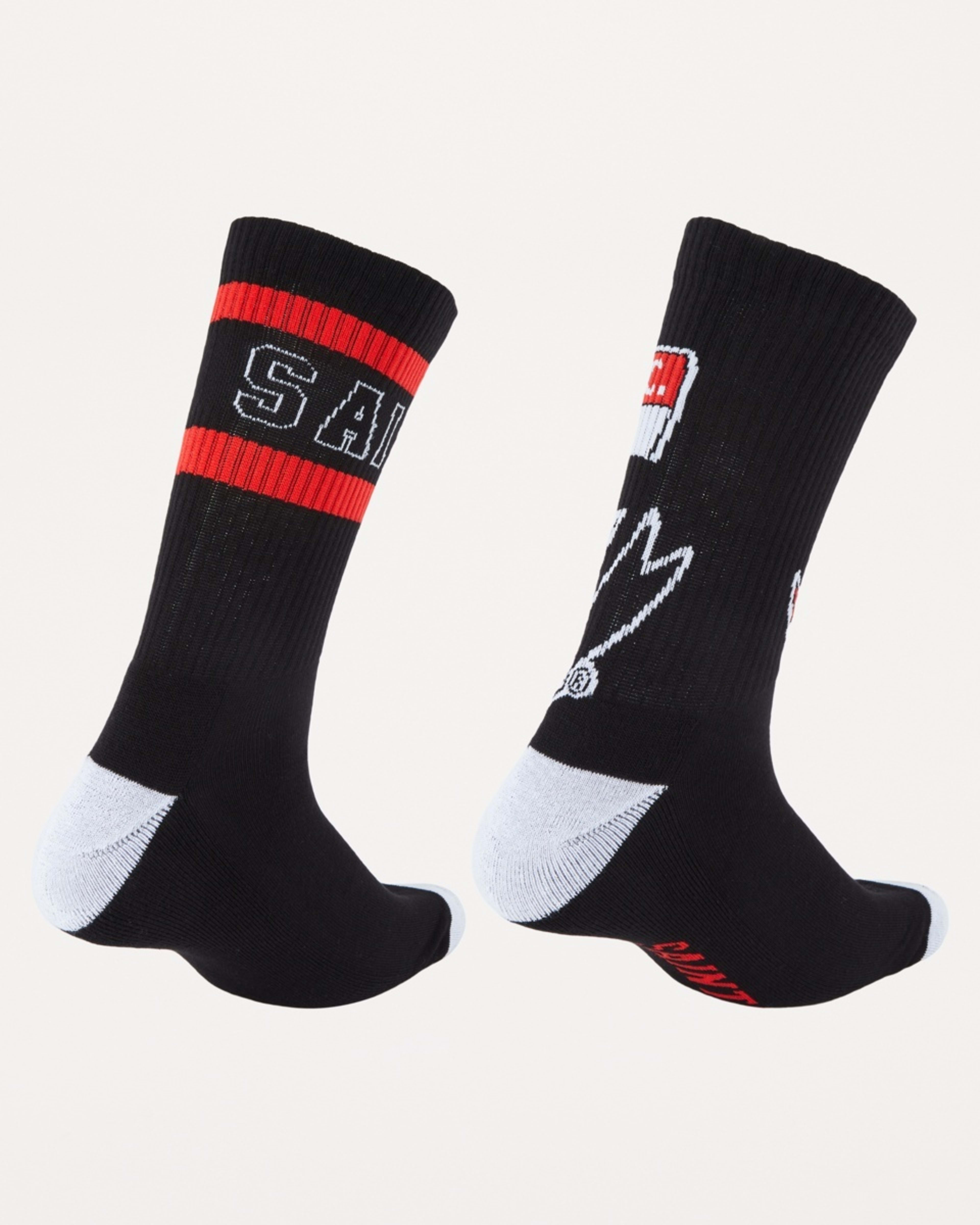 2 2 Pack Official AFL Adult Socks St Kilda, 2 of 3