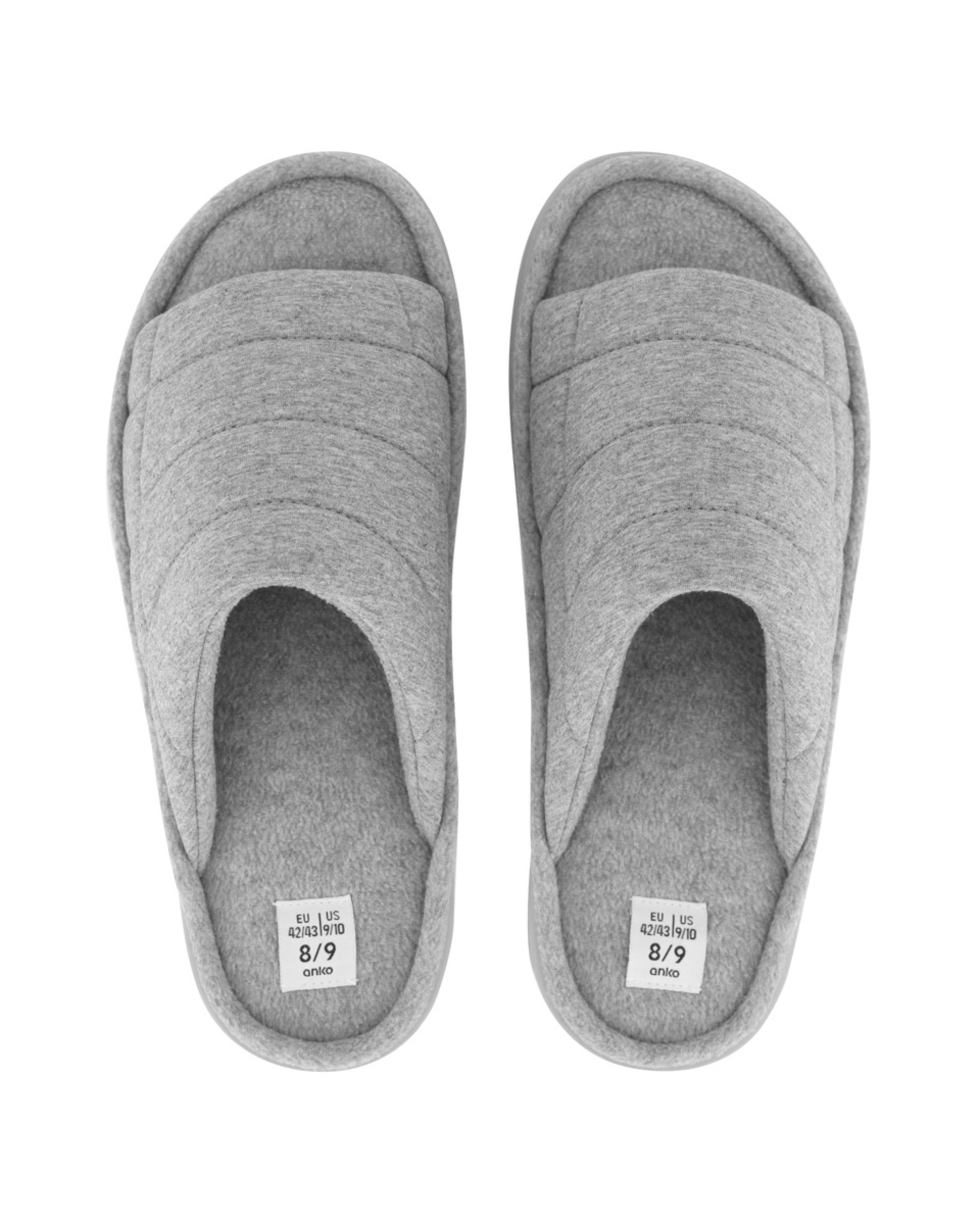 2 Slipper Slides Gry Marle, 2 of 3