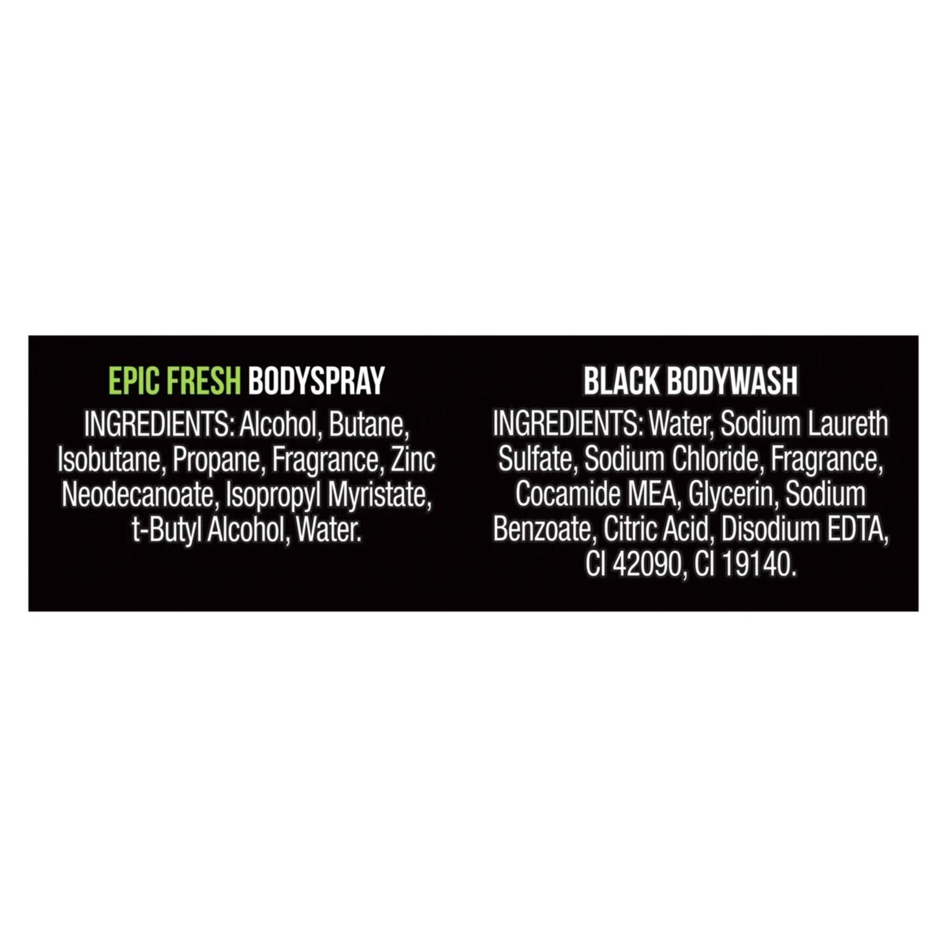 6 LYNX Epic Fresh and Black Duo Gift Set, 6 of 6