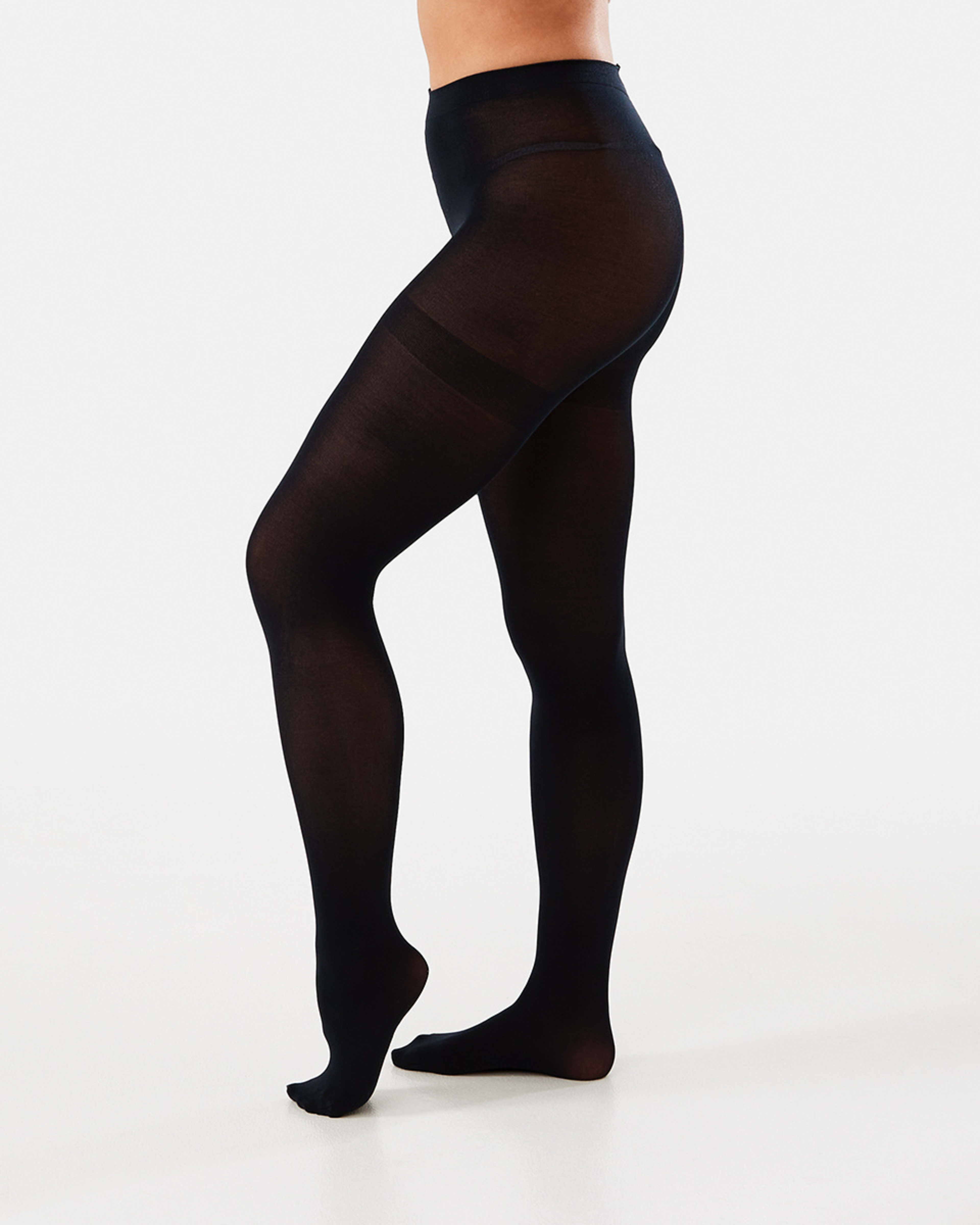 1 120 Denier Opaque Tights Navy