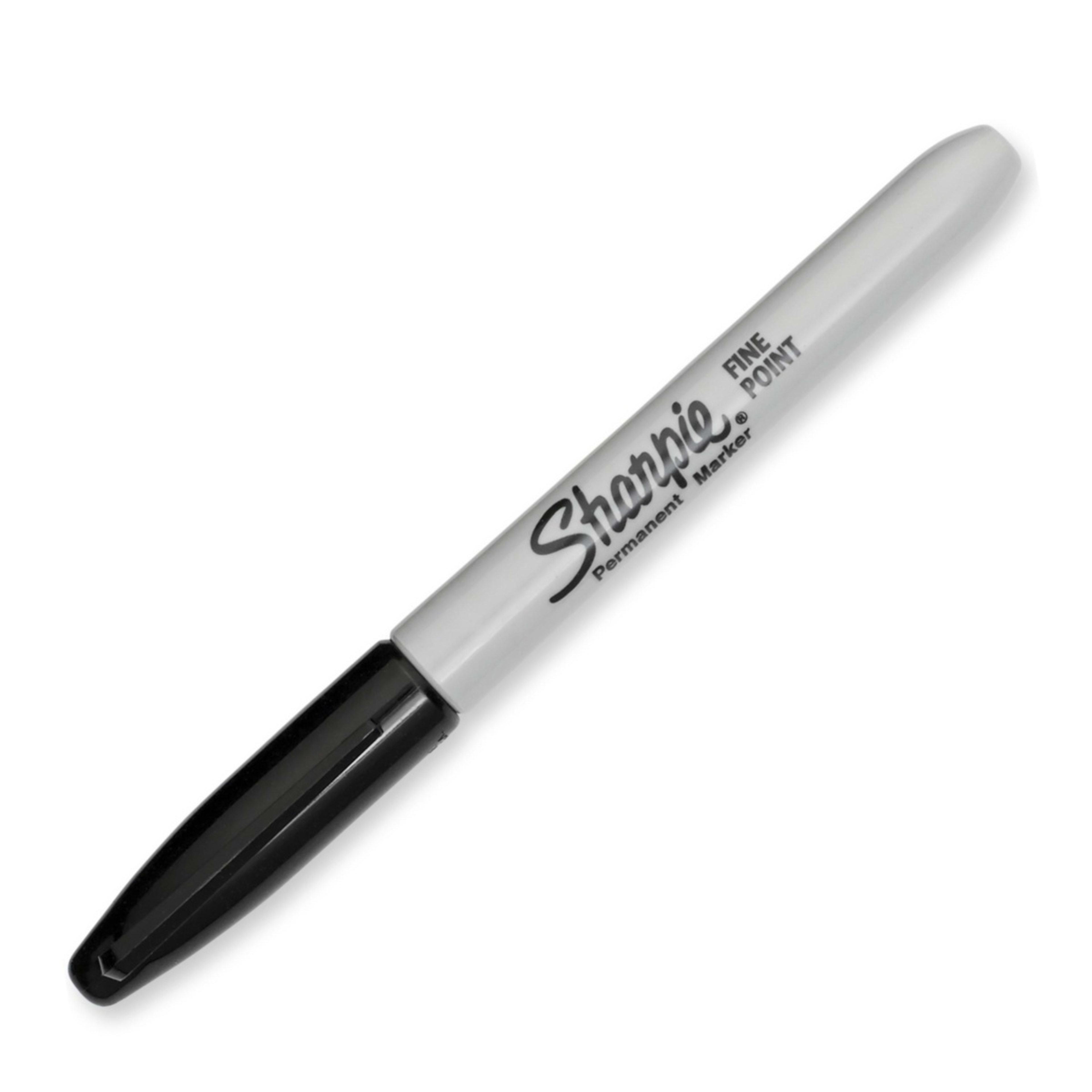 2 2 Pack Sharpie Fine Point Permanent Marker - Black, 2 of 5