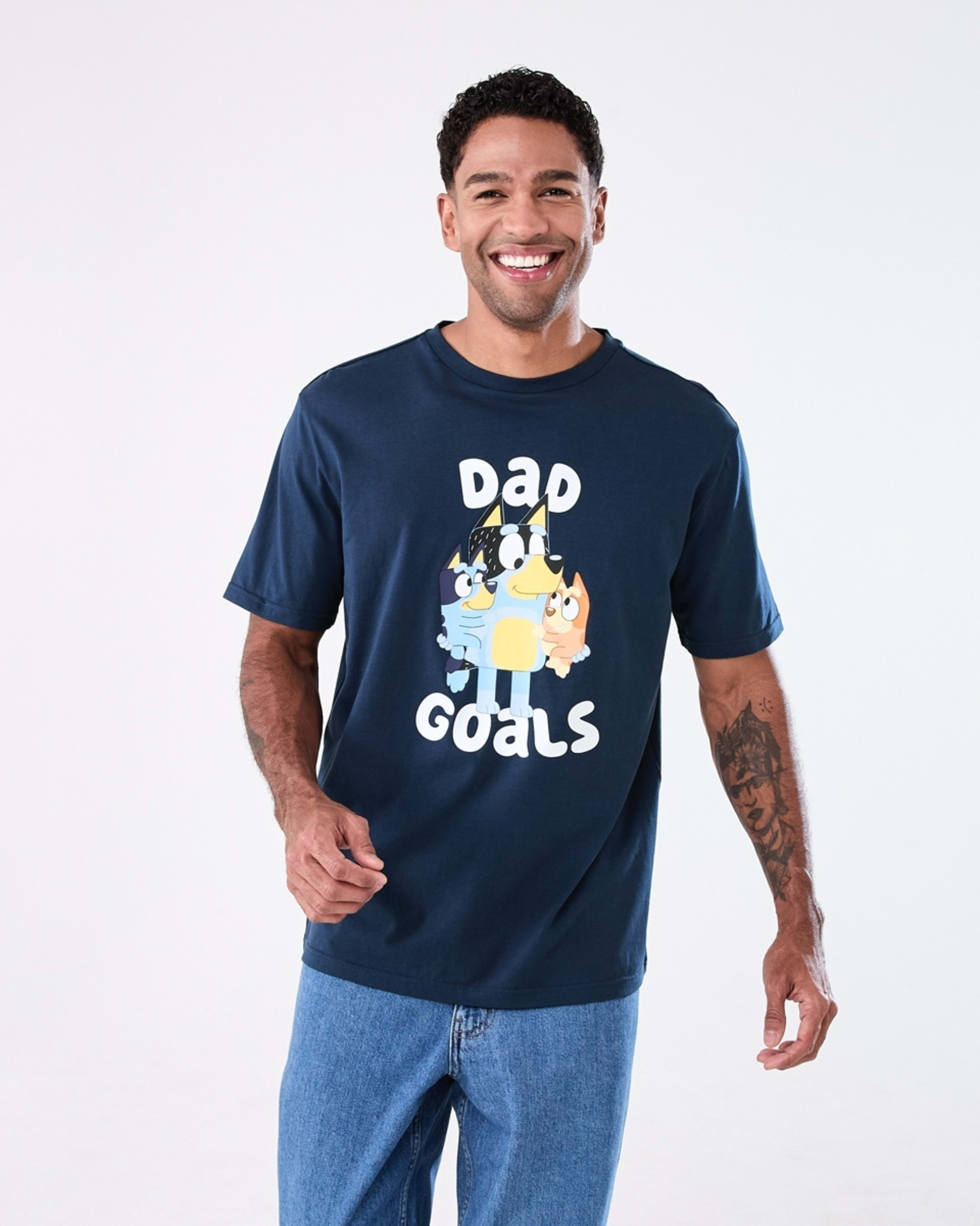 1 Bluey License T-shirt SPELL NAVY