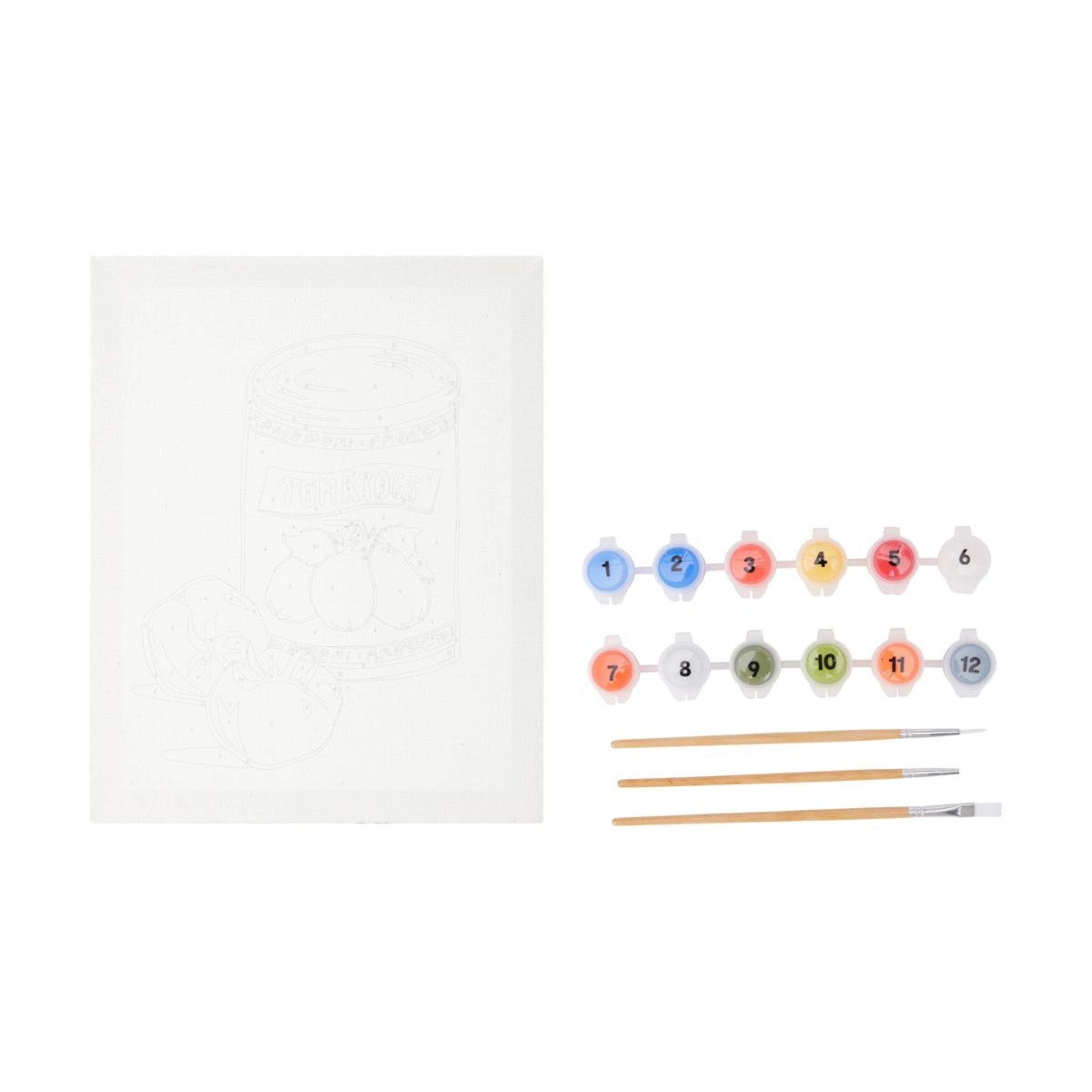 2 Paint By Numbers - Tomatoes, 2 of 3