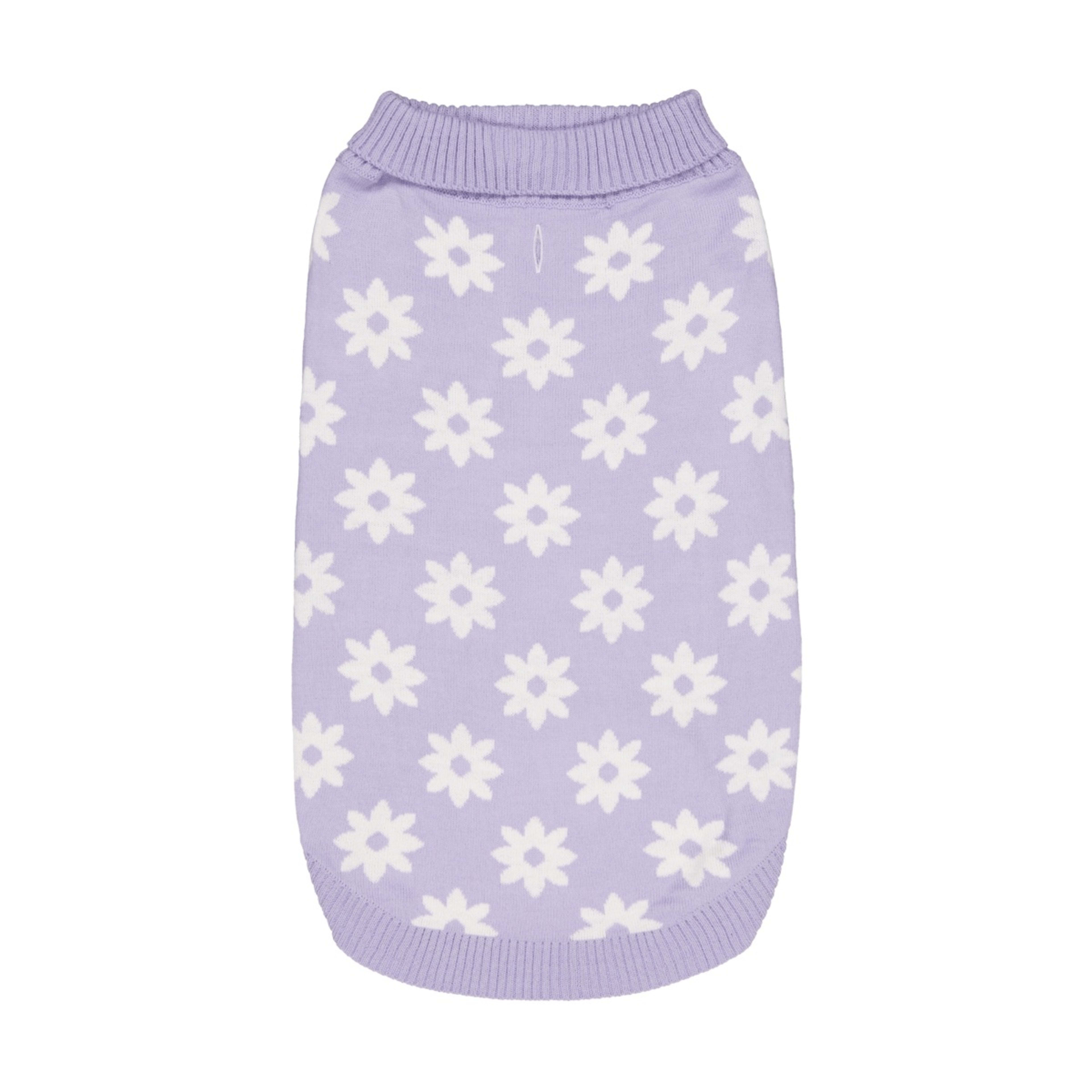5 Pet Daisy Knit Jumper - Extra Extra Large, Purple, 5 of 10