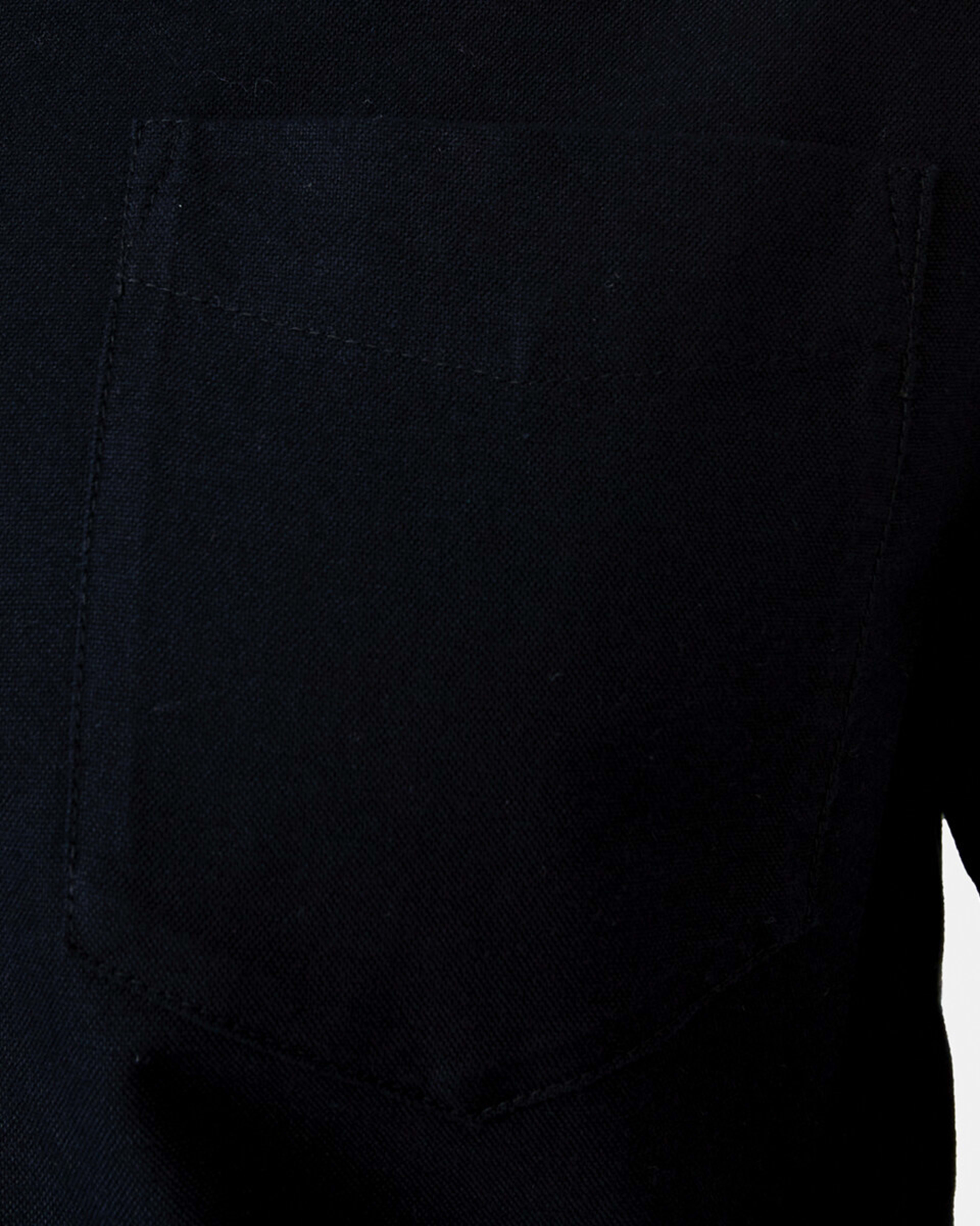 7 Short Sleeve Oxford Shirt Black, 7 of 7
