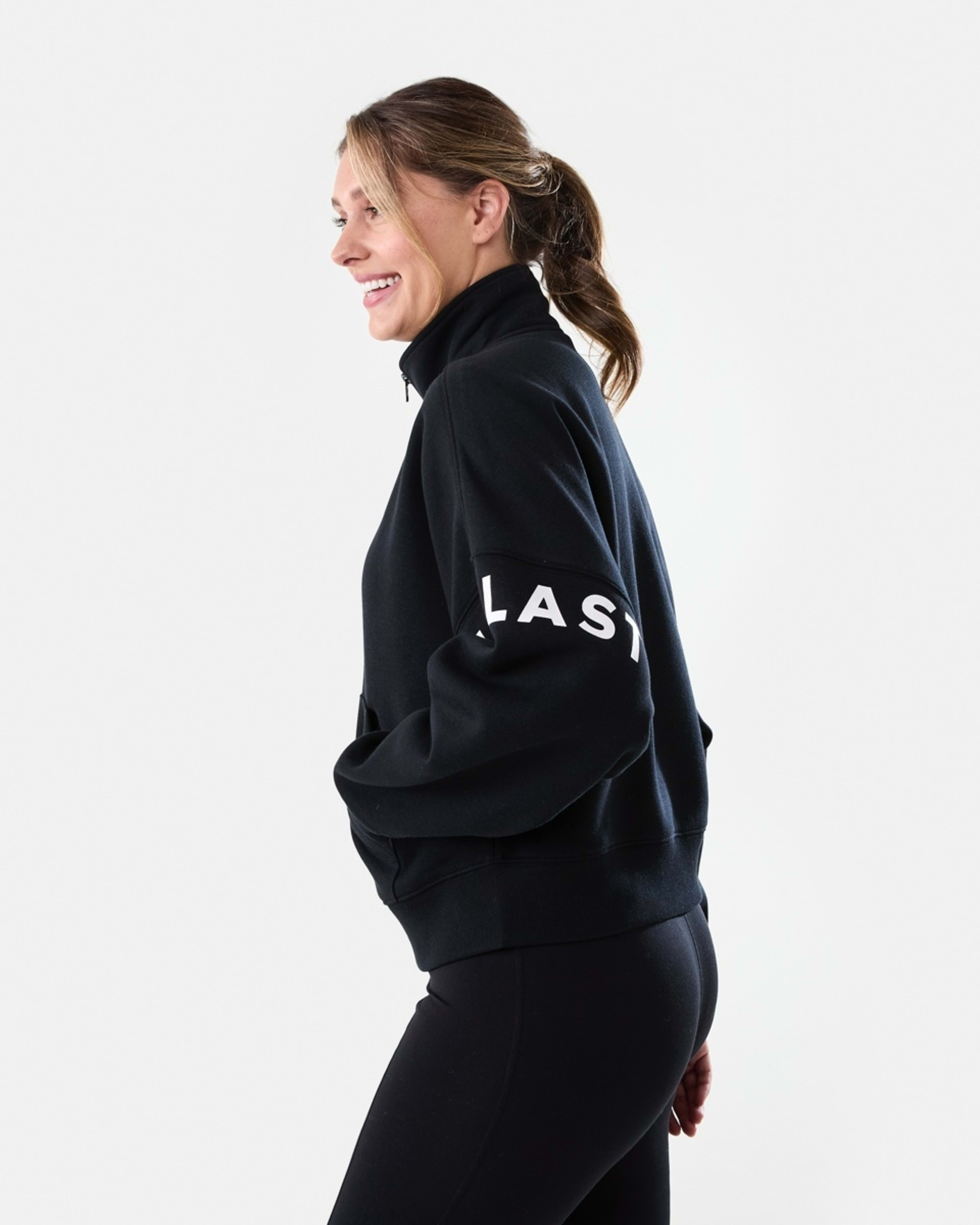 3 Everlast Womens Zip Through Sweatshirt Black, 3 of 8