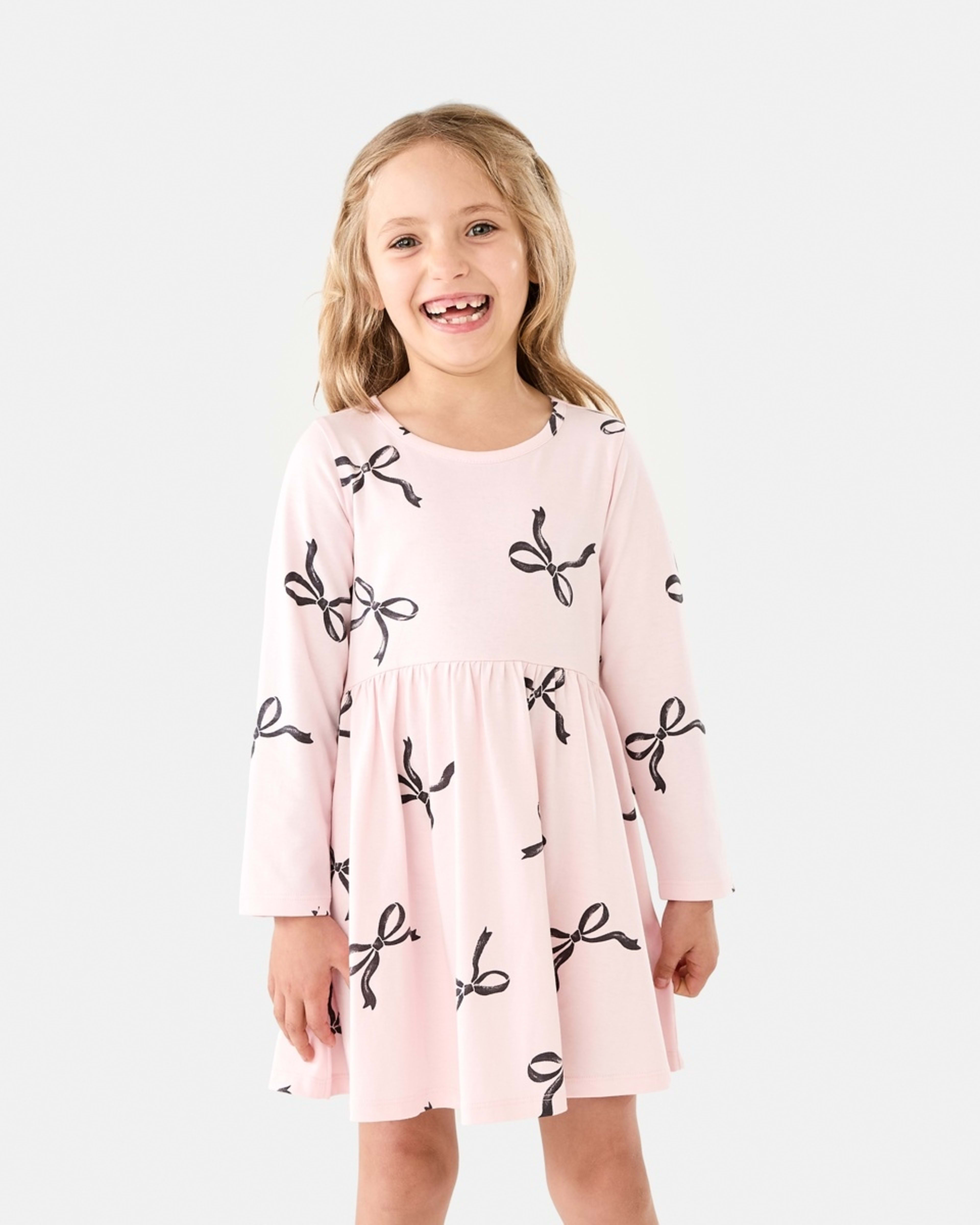 1 Long Sleeve Jersey Dress Ribbon, 1 of 9
