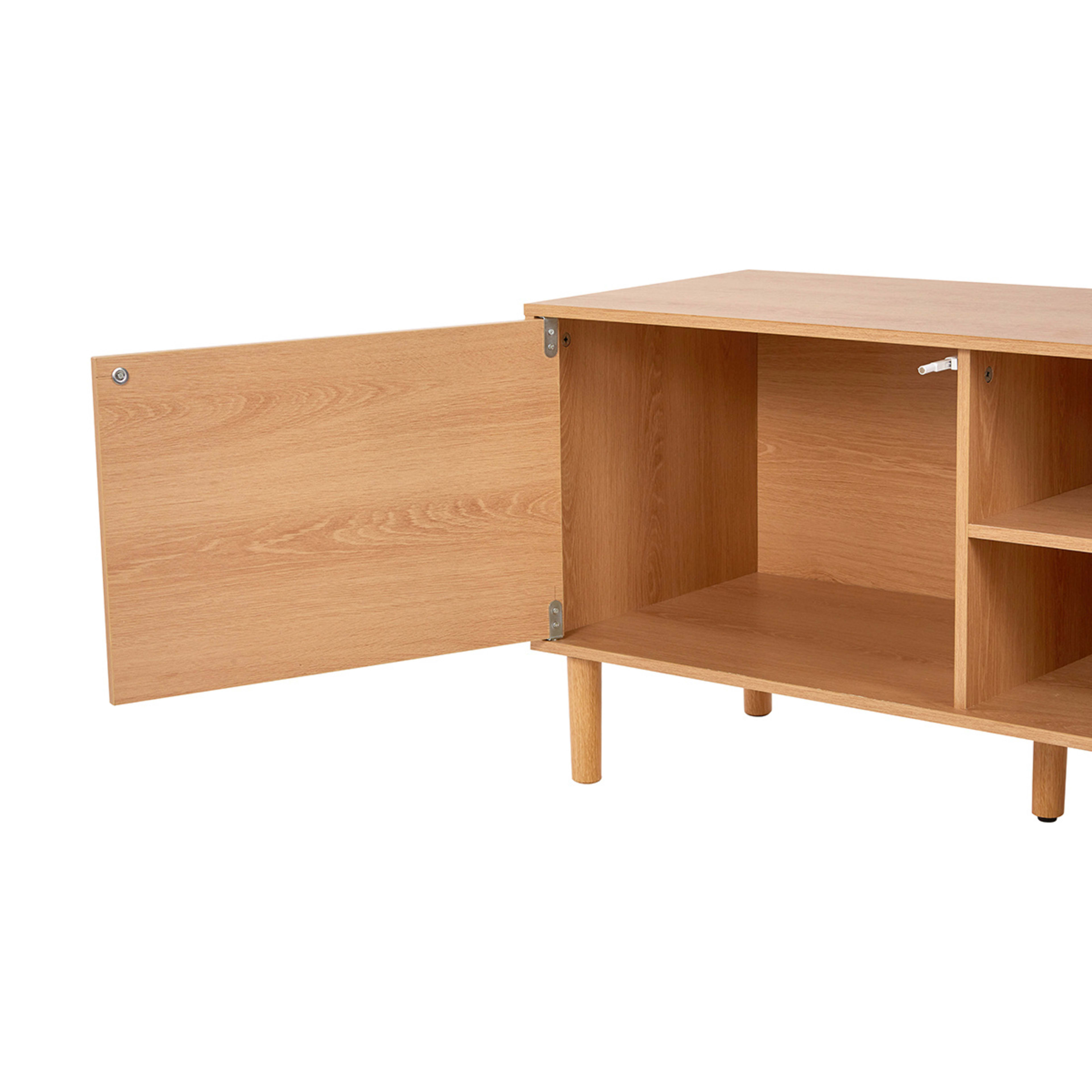 8 Storage Unit - Oak Look, 8 of 10