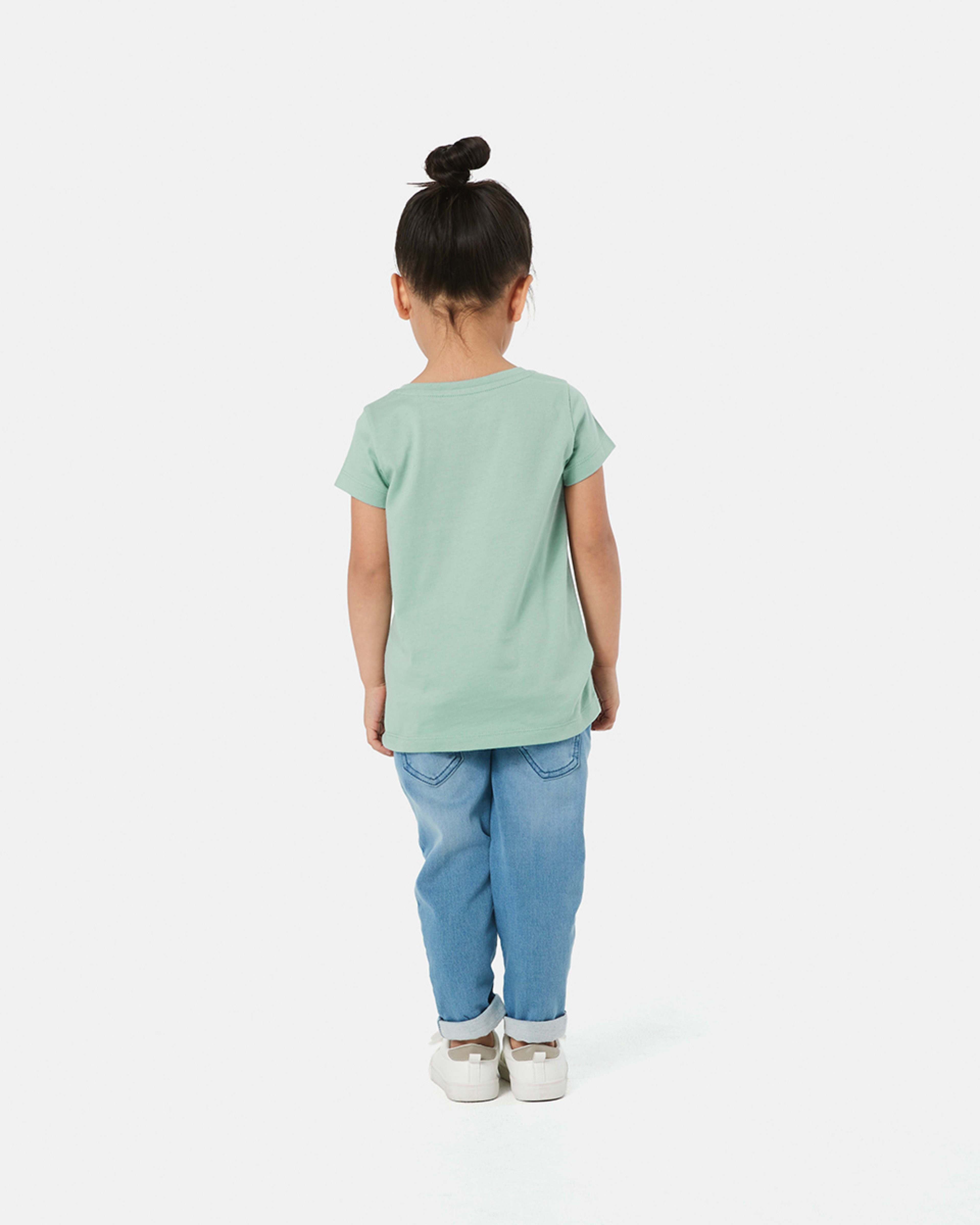 5 Short Sleeve Printed Table T-shirt Daisy, 5 of 7