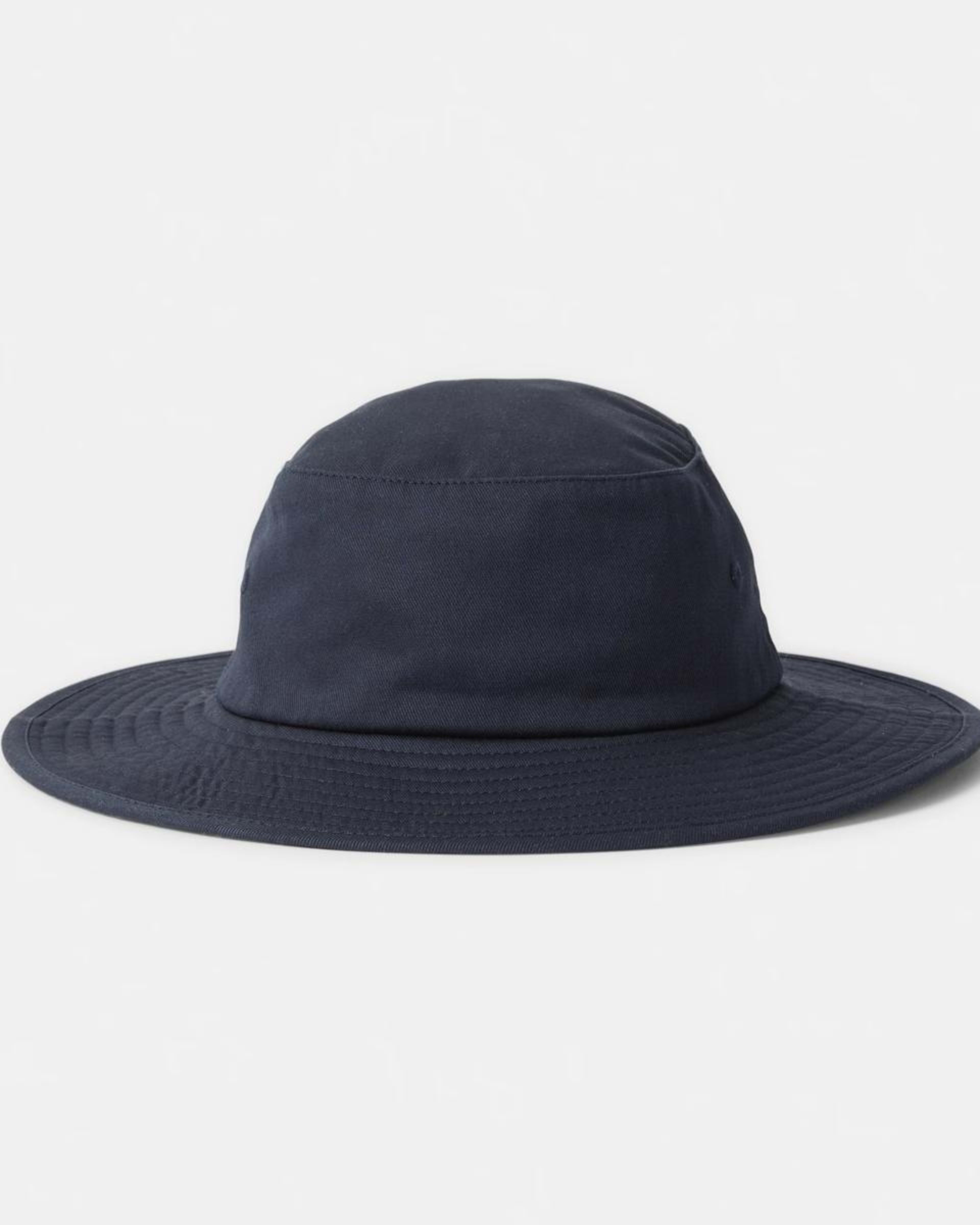 1 School Wide Brim Hat Navy