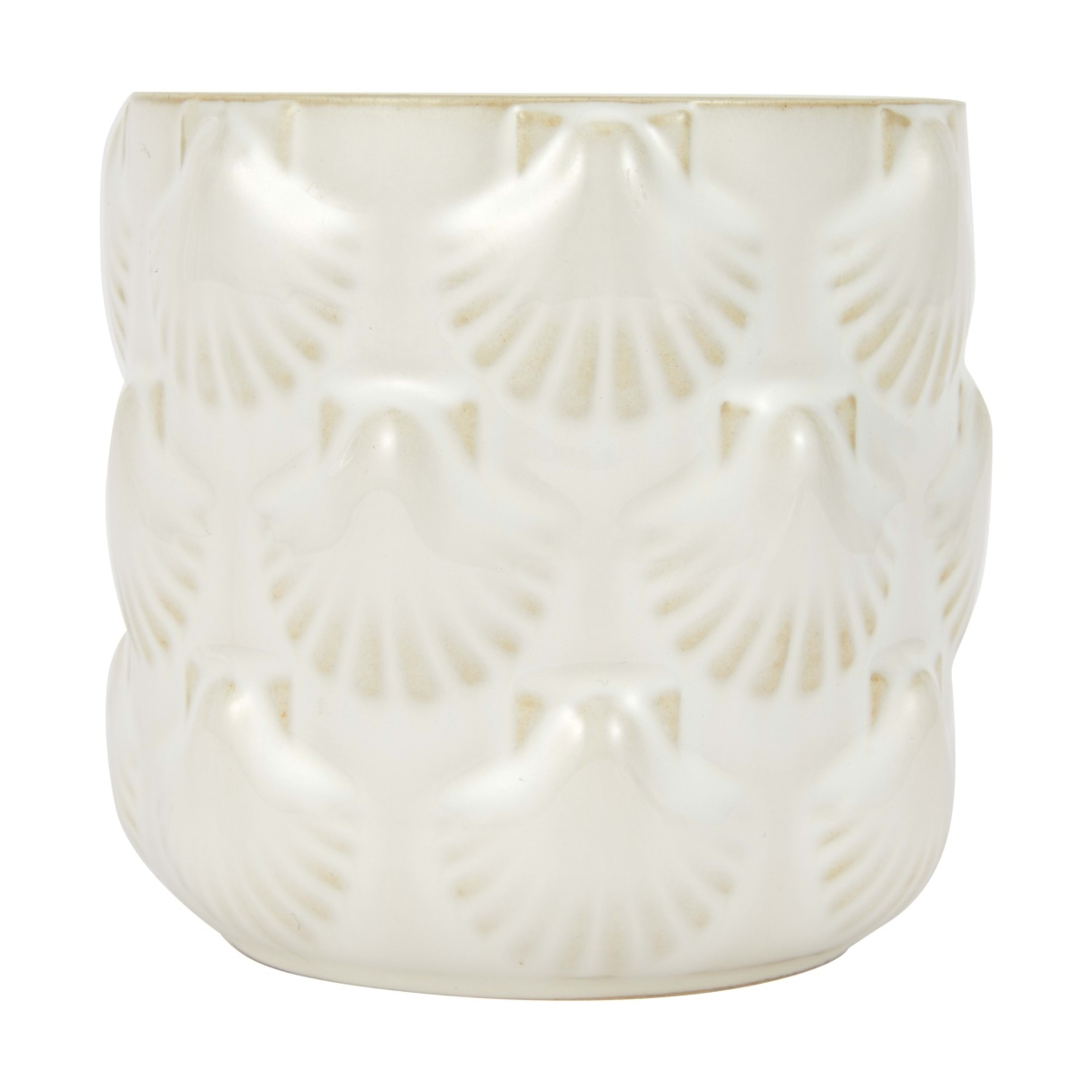 1 Shell Embossed Candle, 1 of 4