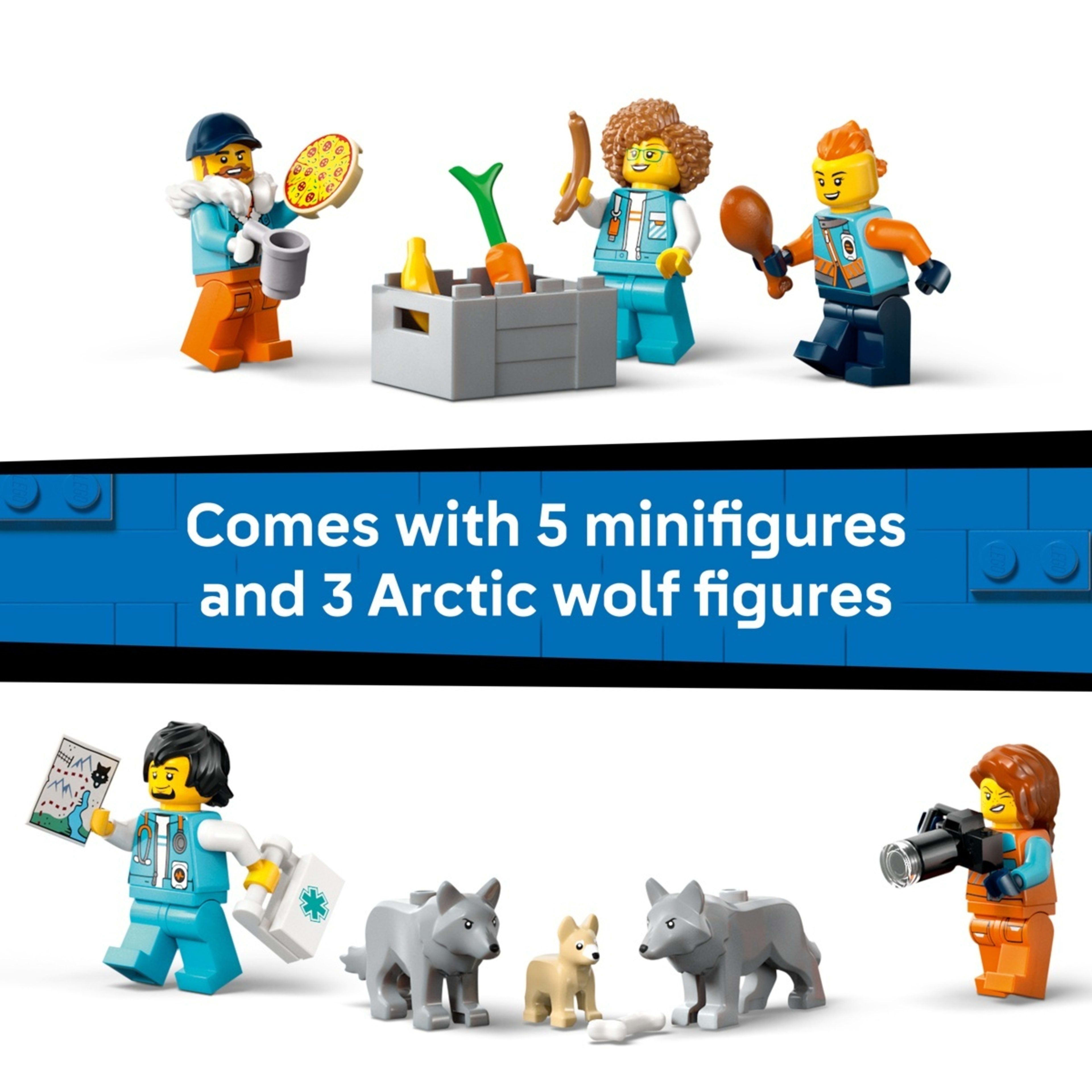 8 LEGO City Arctic Explorer Science Lab Truck 60471, 8 of 10