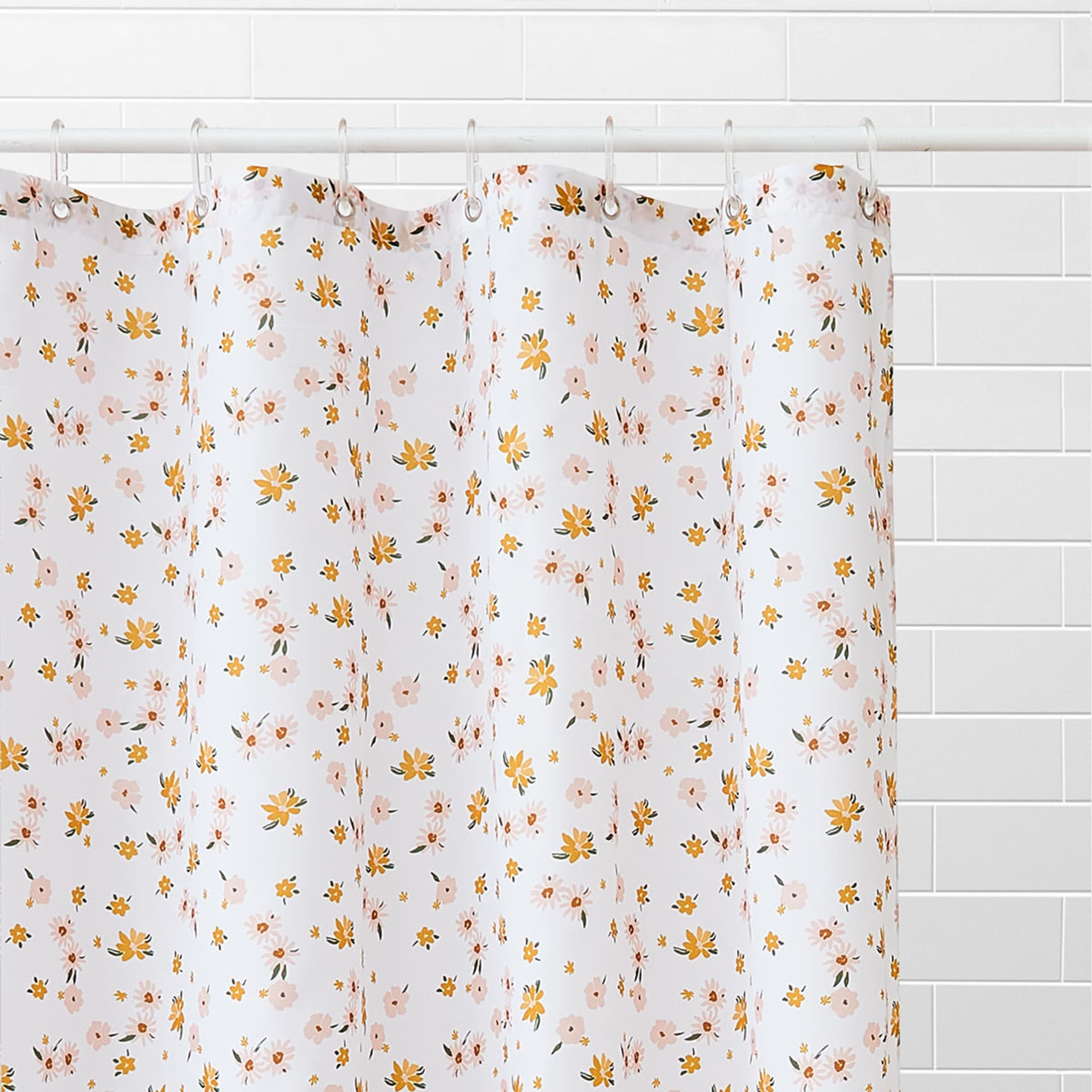Mini Floral Shower Curtain Kmart NZ