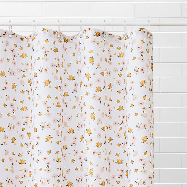 Mini Floral Shower Curtain Kmart NZ