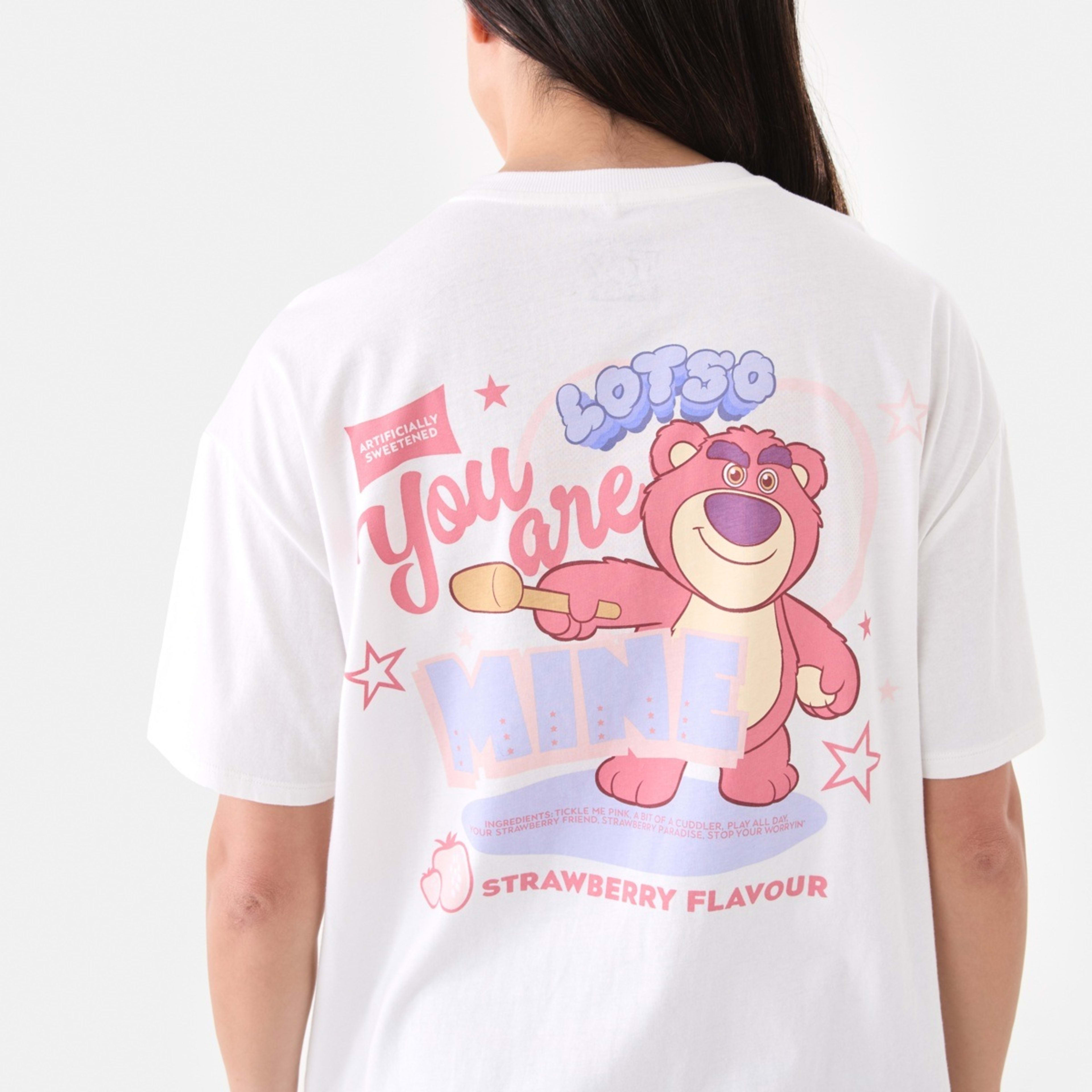 4 Short Sleeve Toy Story License T-shirt Lotso Bear, 4 of 6