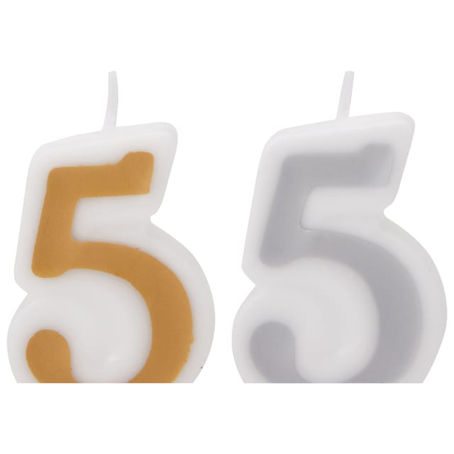 Candle Number 5 Assorted Kmart