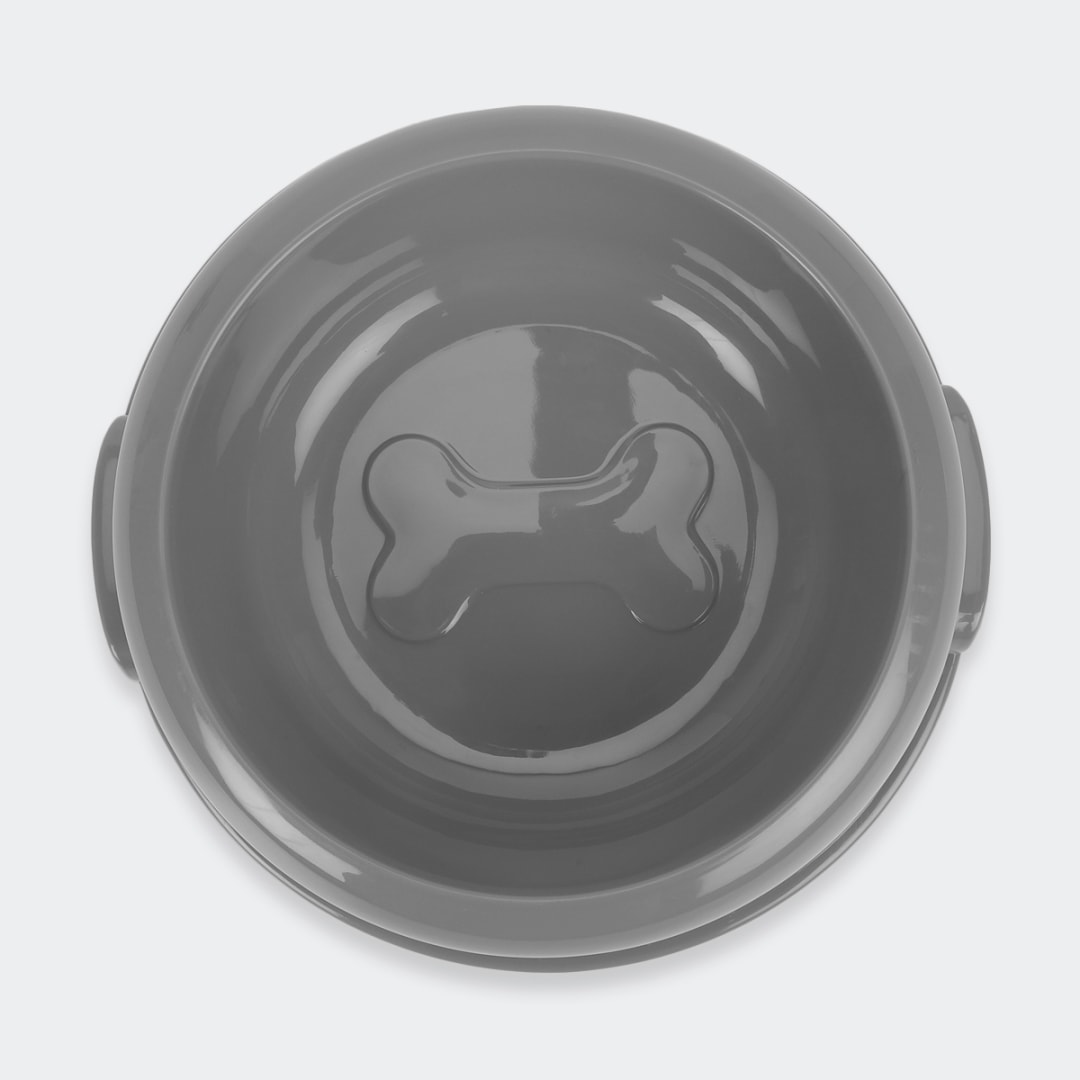 Dog Bowl Plastic Grey Kmart
