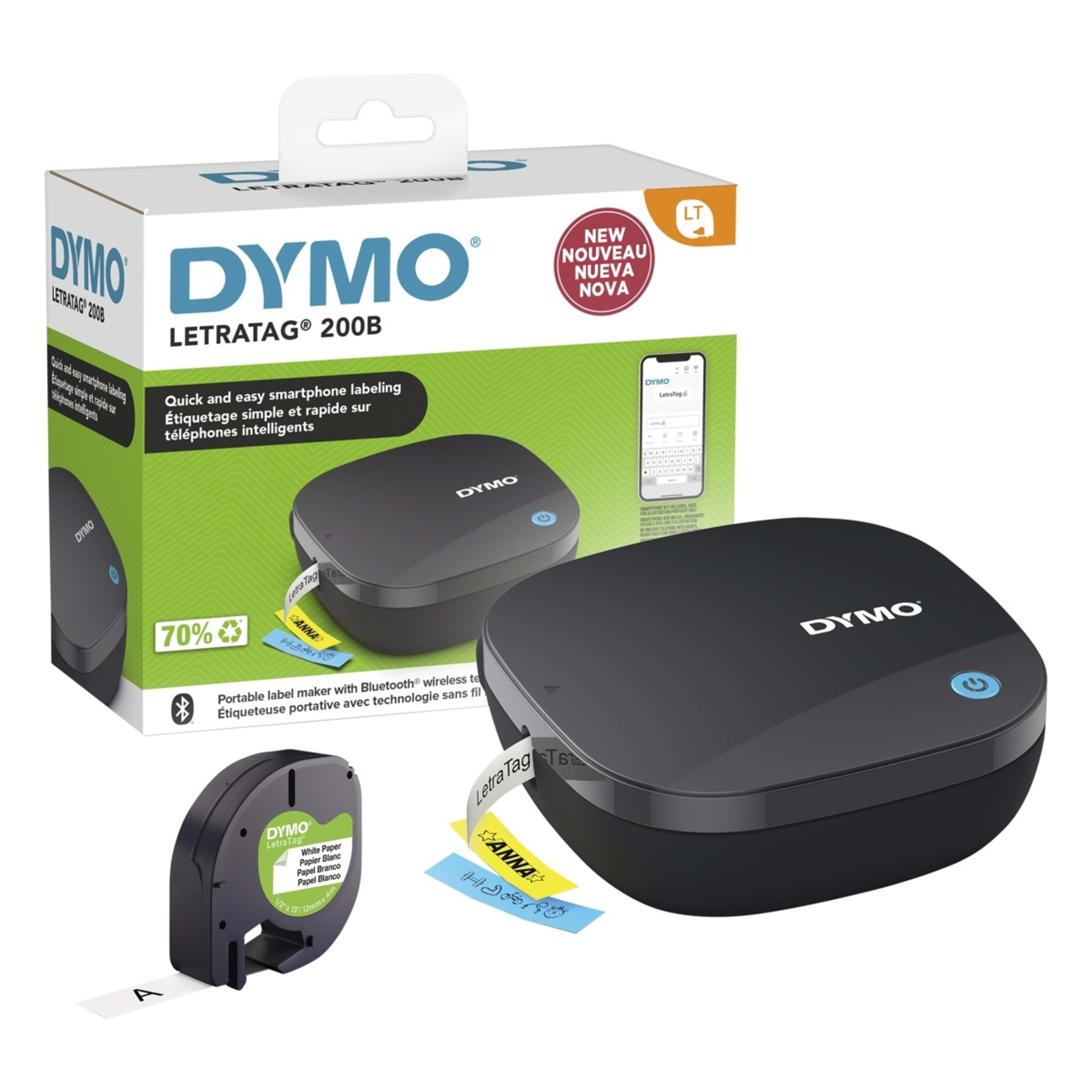 2 Dymo LetraTag 200B Bluetooth Label Maker, 2 of 10