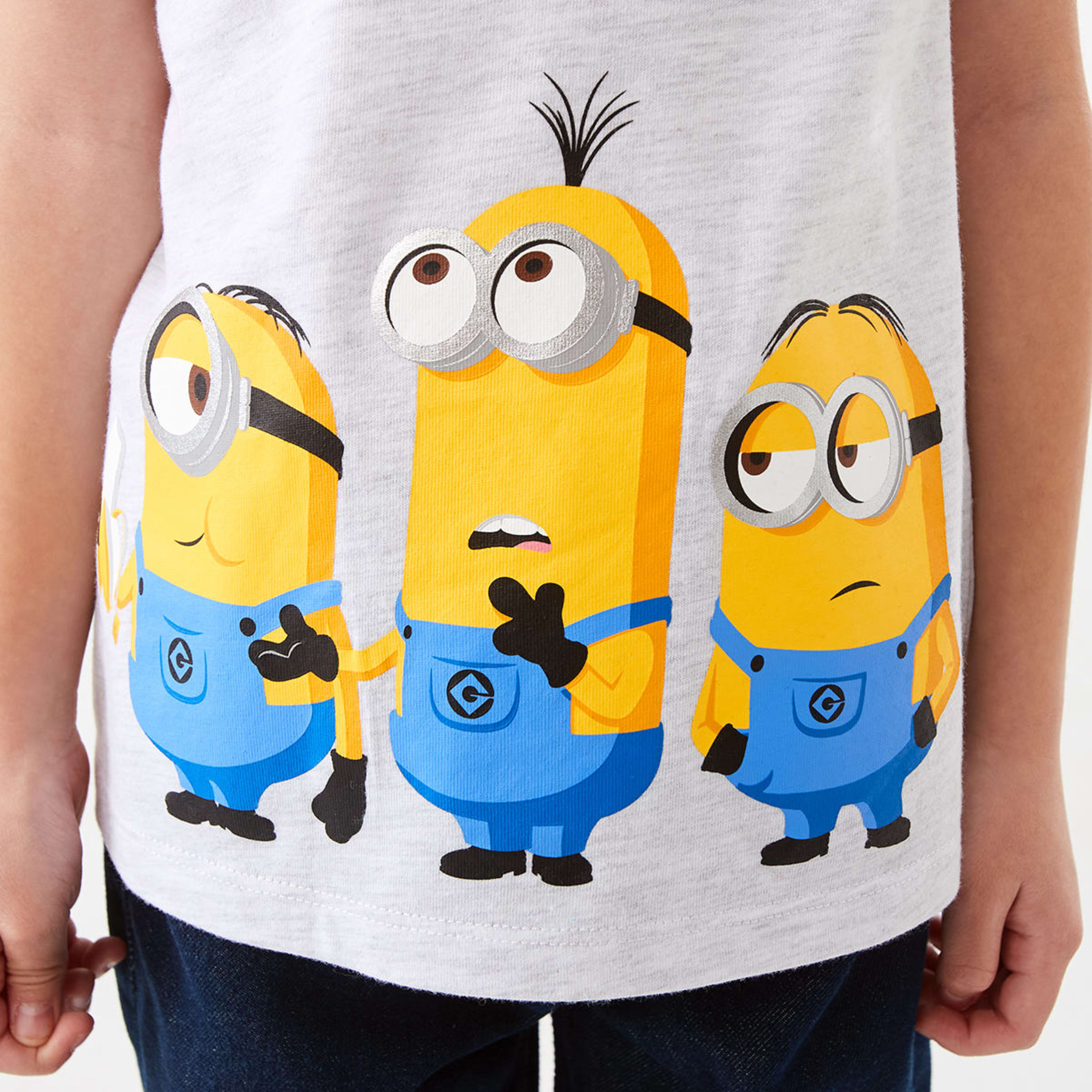 5 Minions License Printed T-shirt Minions, 5 of 9