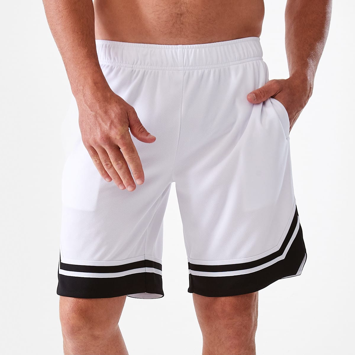 Mens white shorts on sale kmart